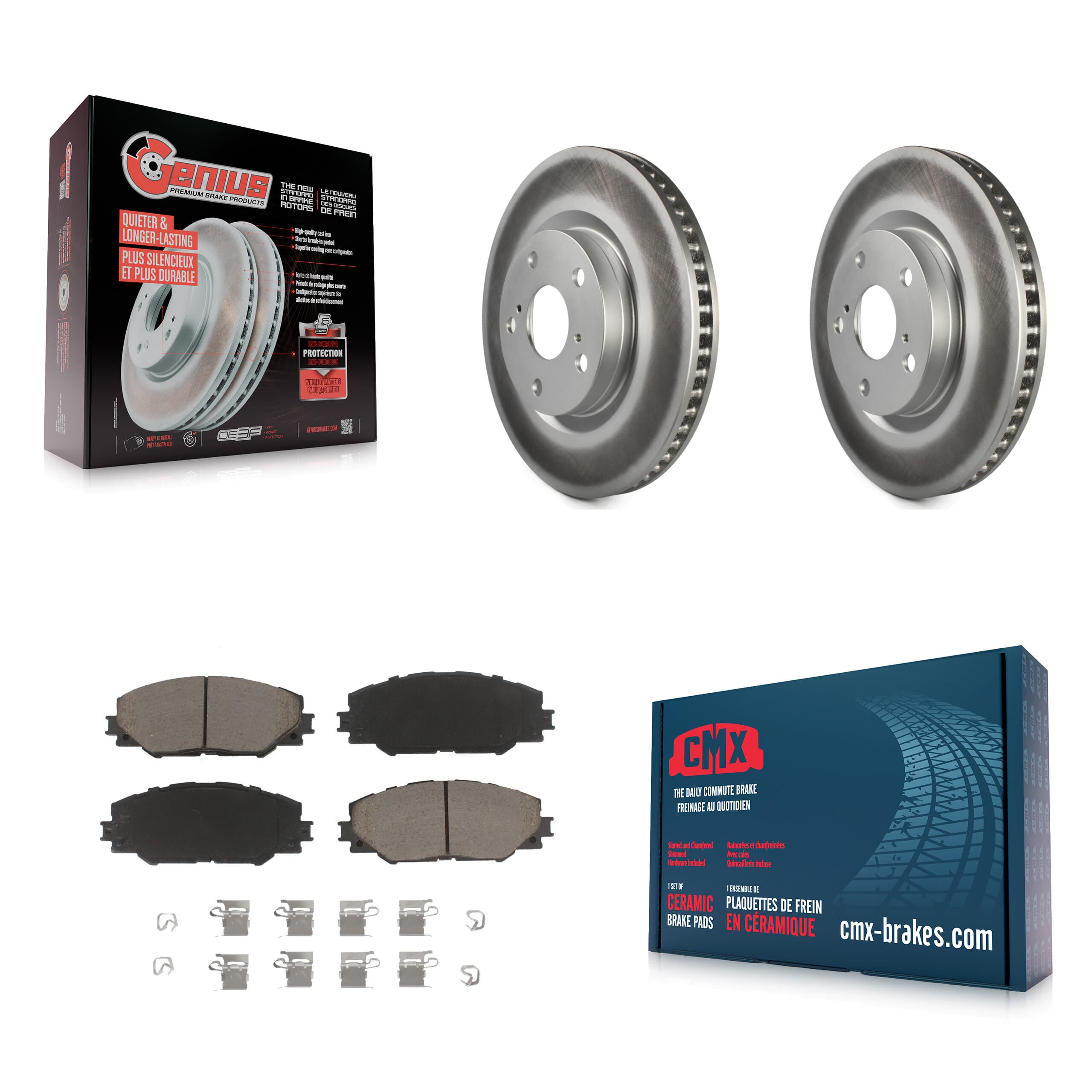 Transit Auto - KGC-100197 - Front Disc Brake Kits image 1