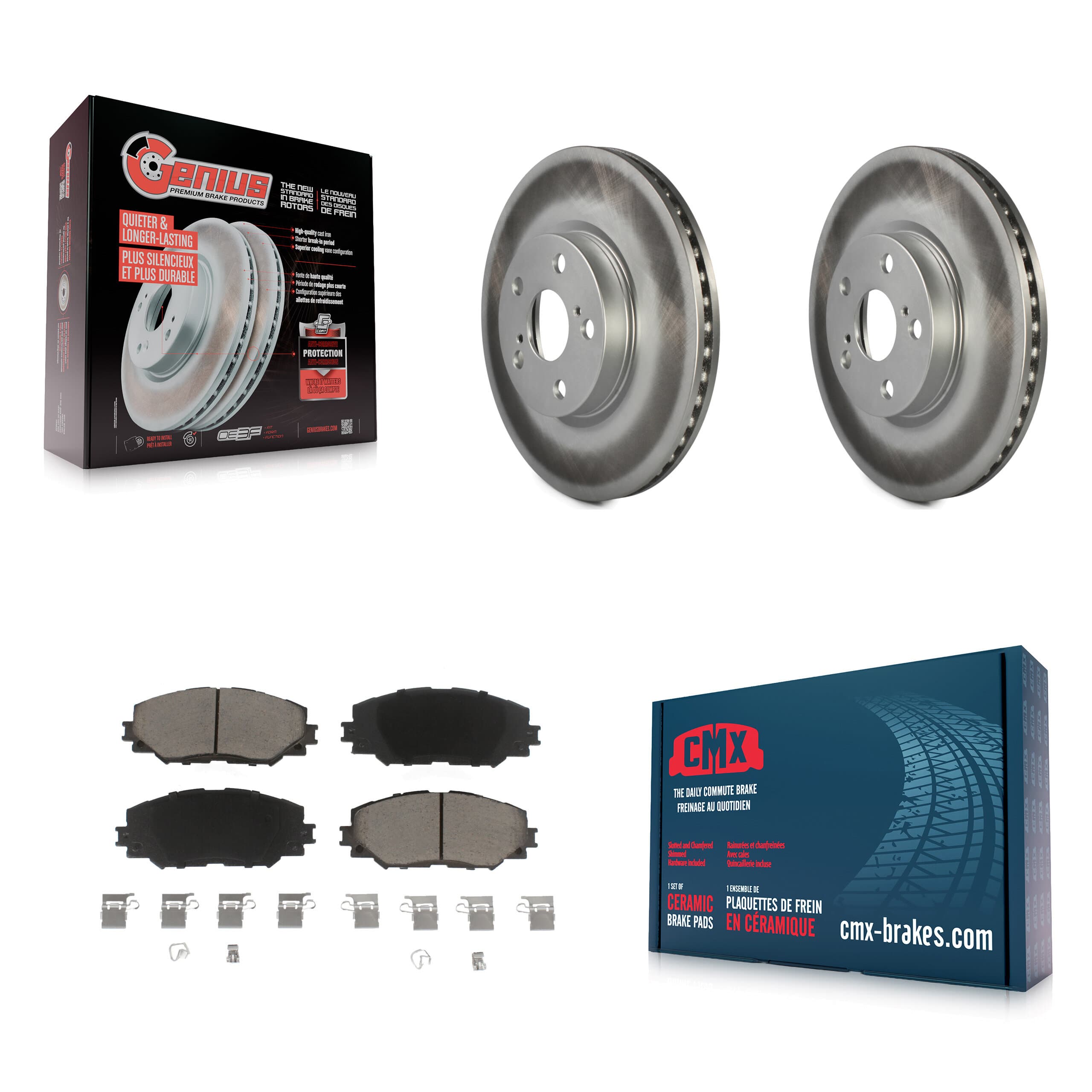 Transit Auto - KGC-100200 - Front Disc Brake Kits image 1