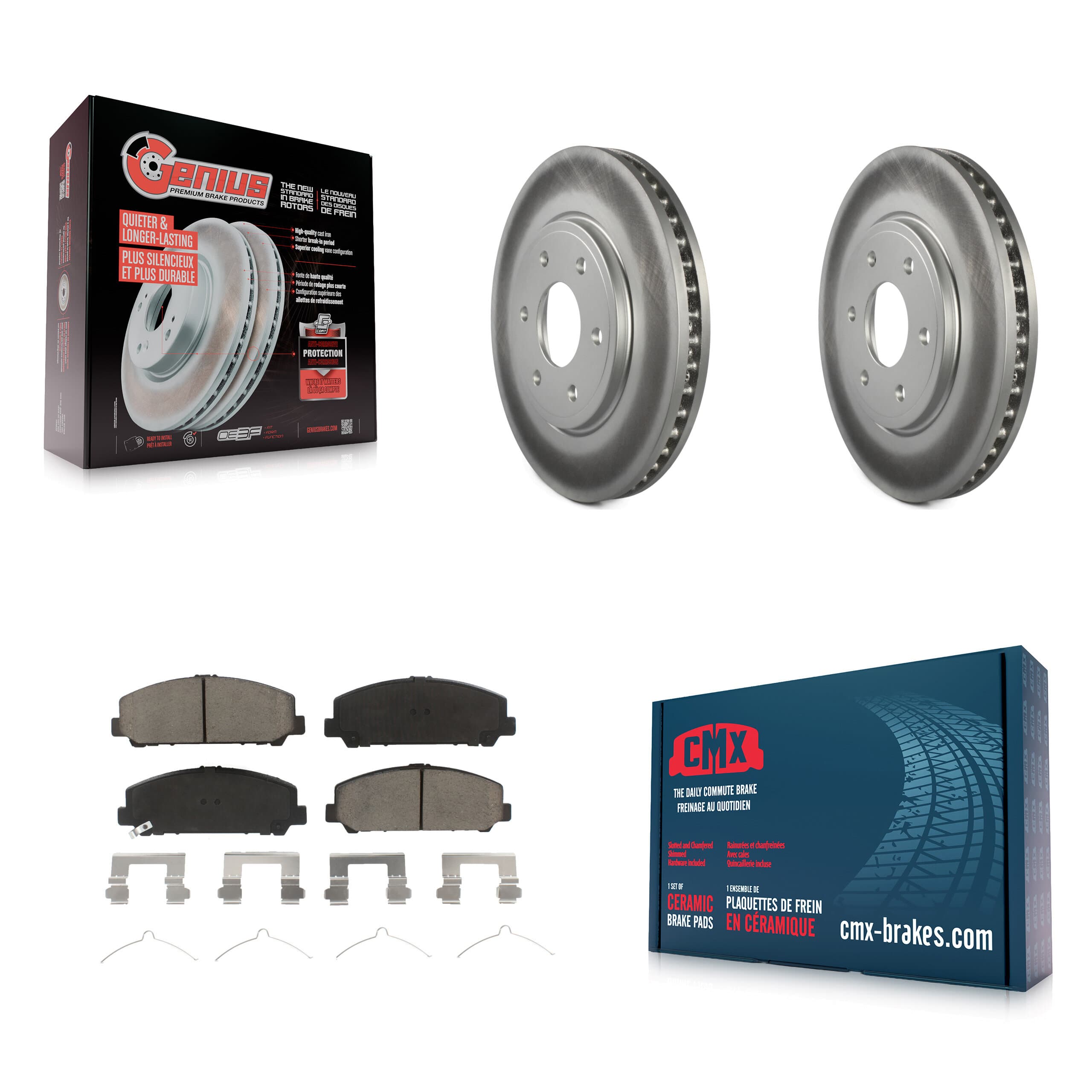 Transit Auto - KGC-100203 - Front Disc Brake Kits image 1