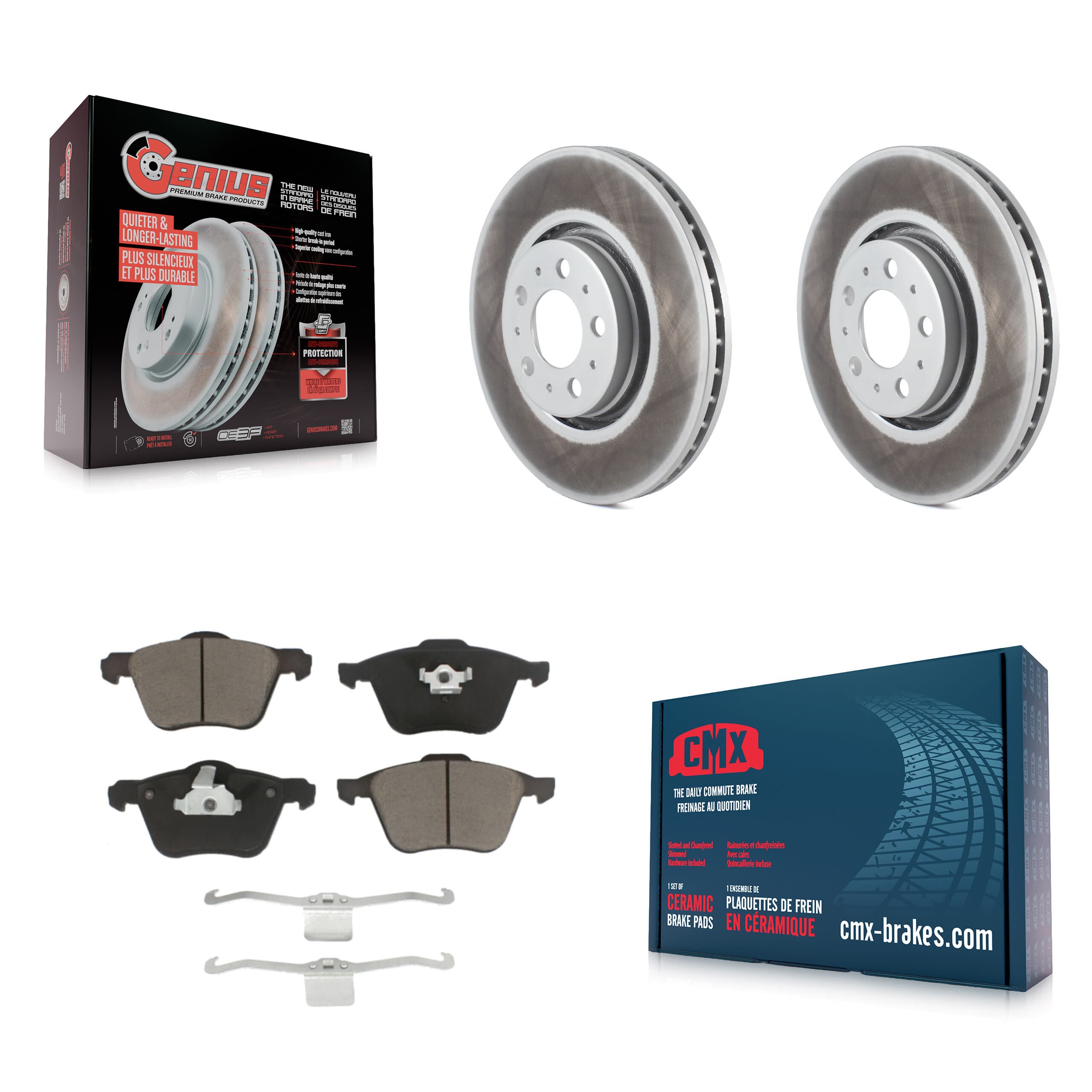 Transit Auto - KGC-100204 - Front Disc Brake Kits image 1