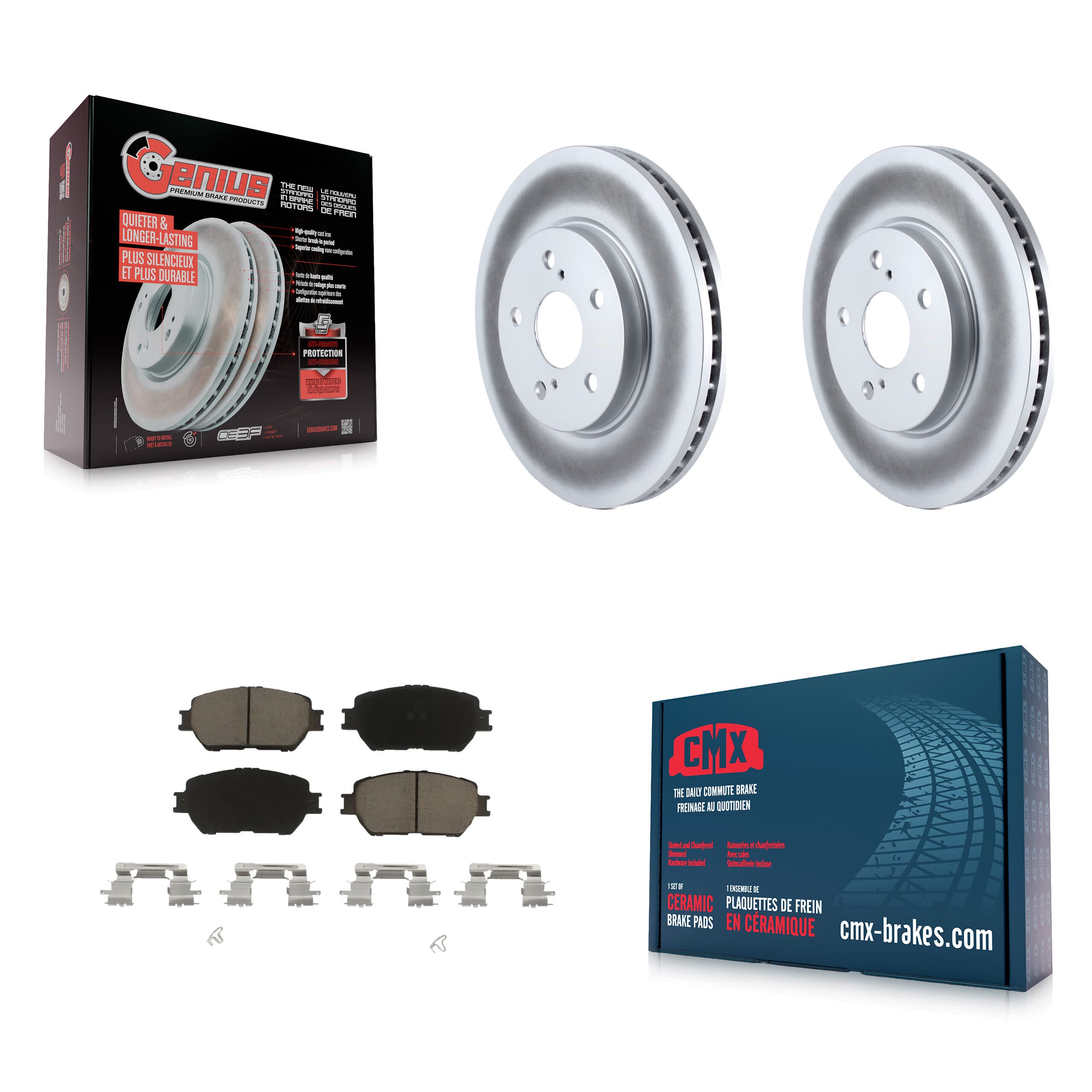 Transit Auto - KGC-100217 - Front Disc Brake Kits image 1