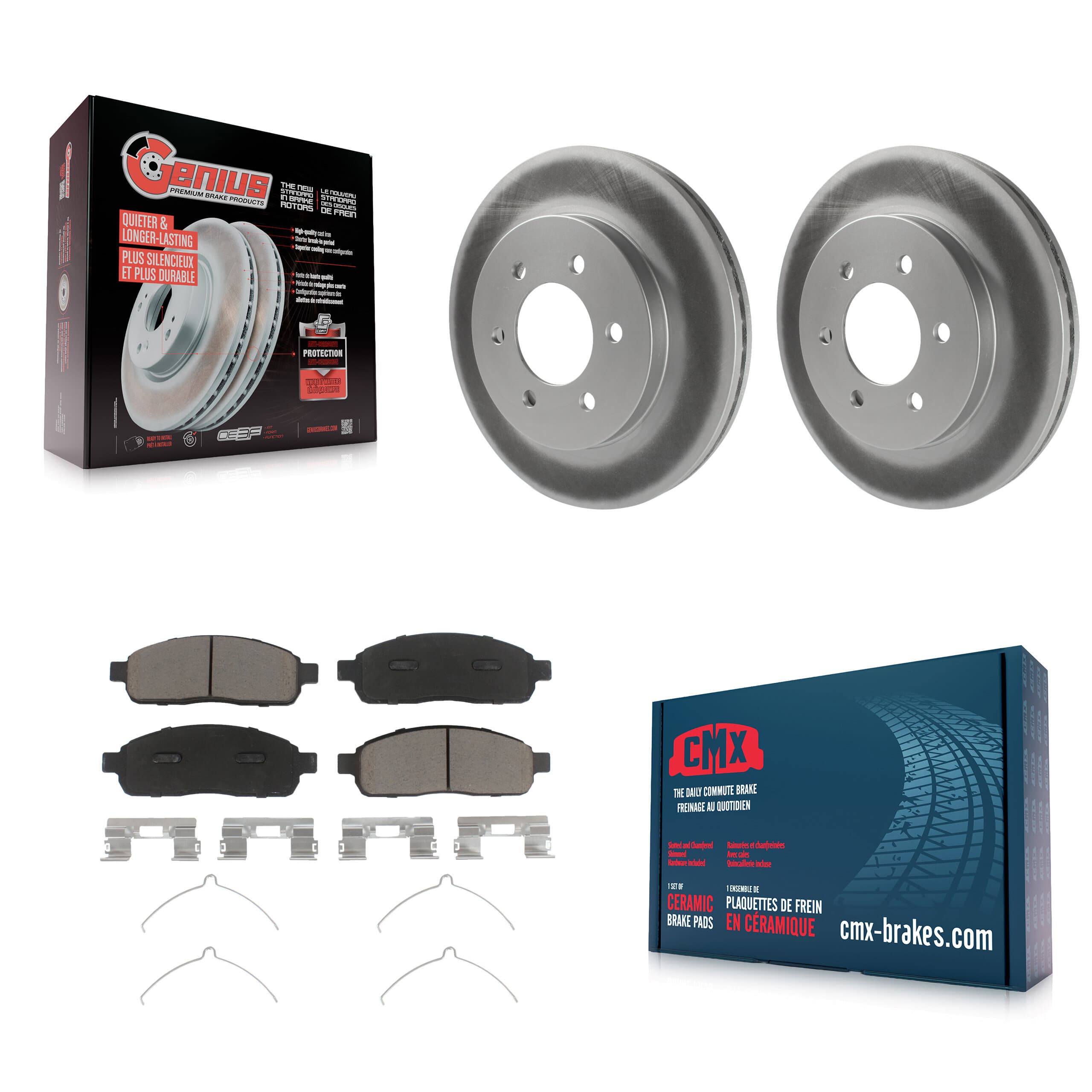 Transit Auto - KGC-100222 - Front Disc Brake Kits image 1