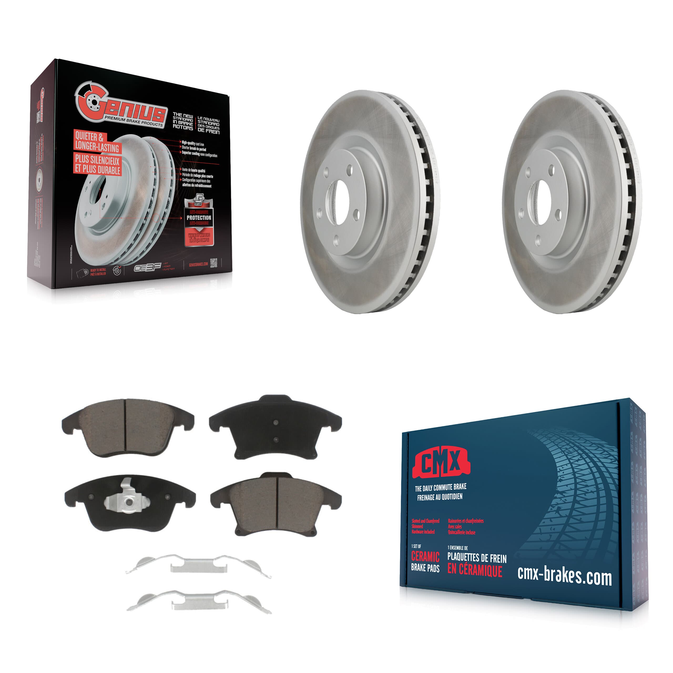 Transit Auto - KGC-100234 - Front Disc Brake Kits image 1