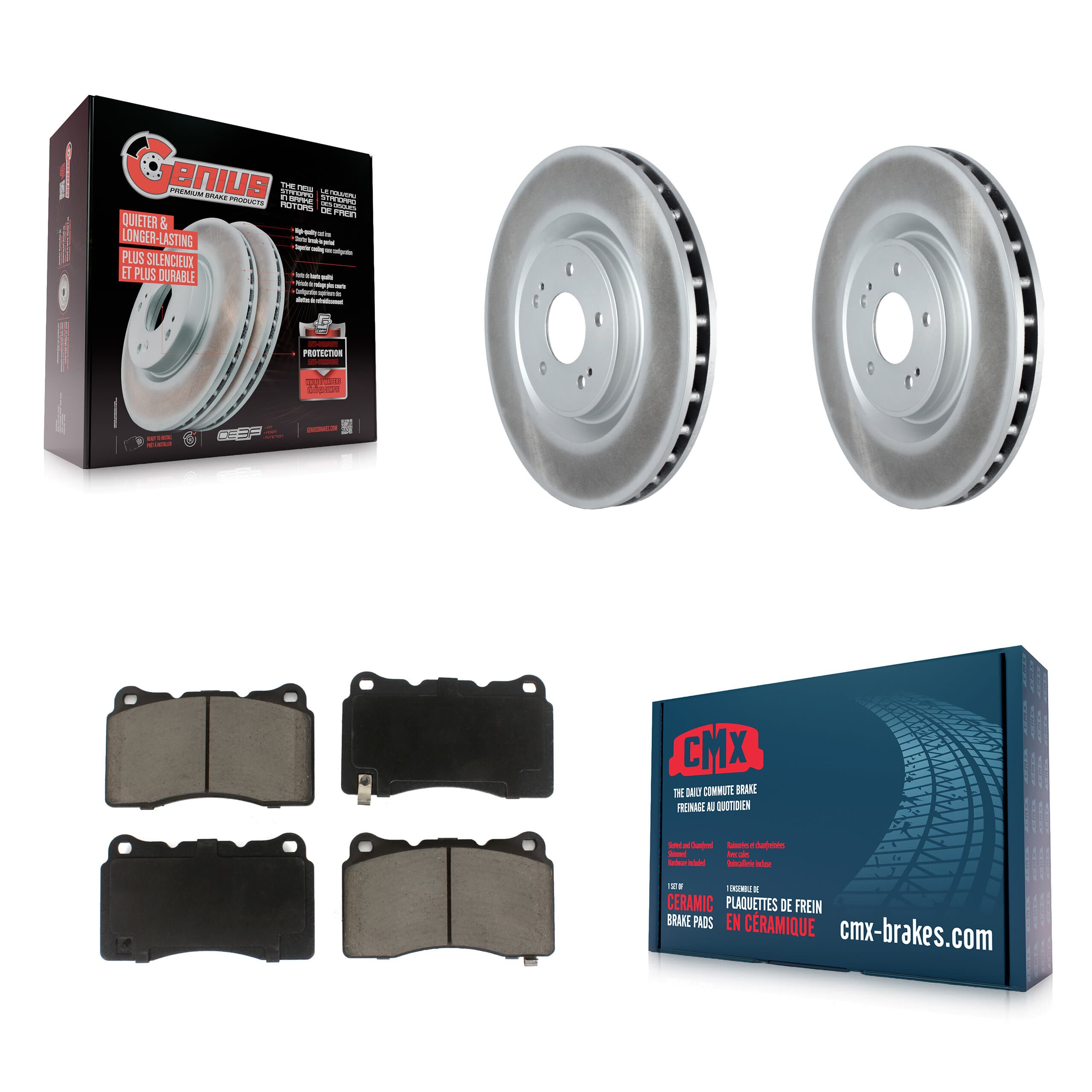 Transit Auto - KGC-100238 - Front Disc Brake Kits image 1