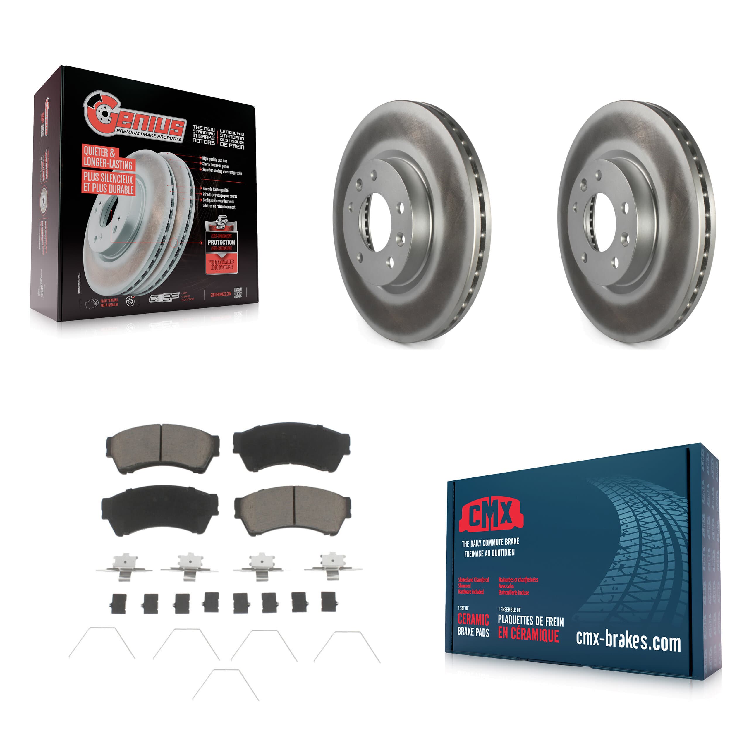 Transit Auto - KGC-100244 - Front Disc Brake Kits image 1