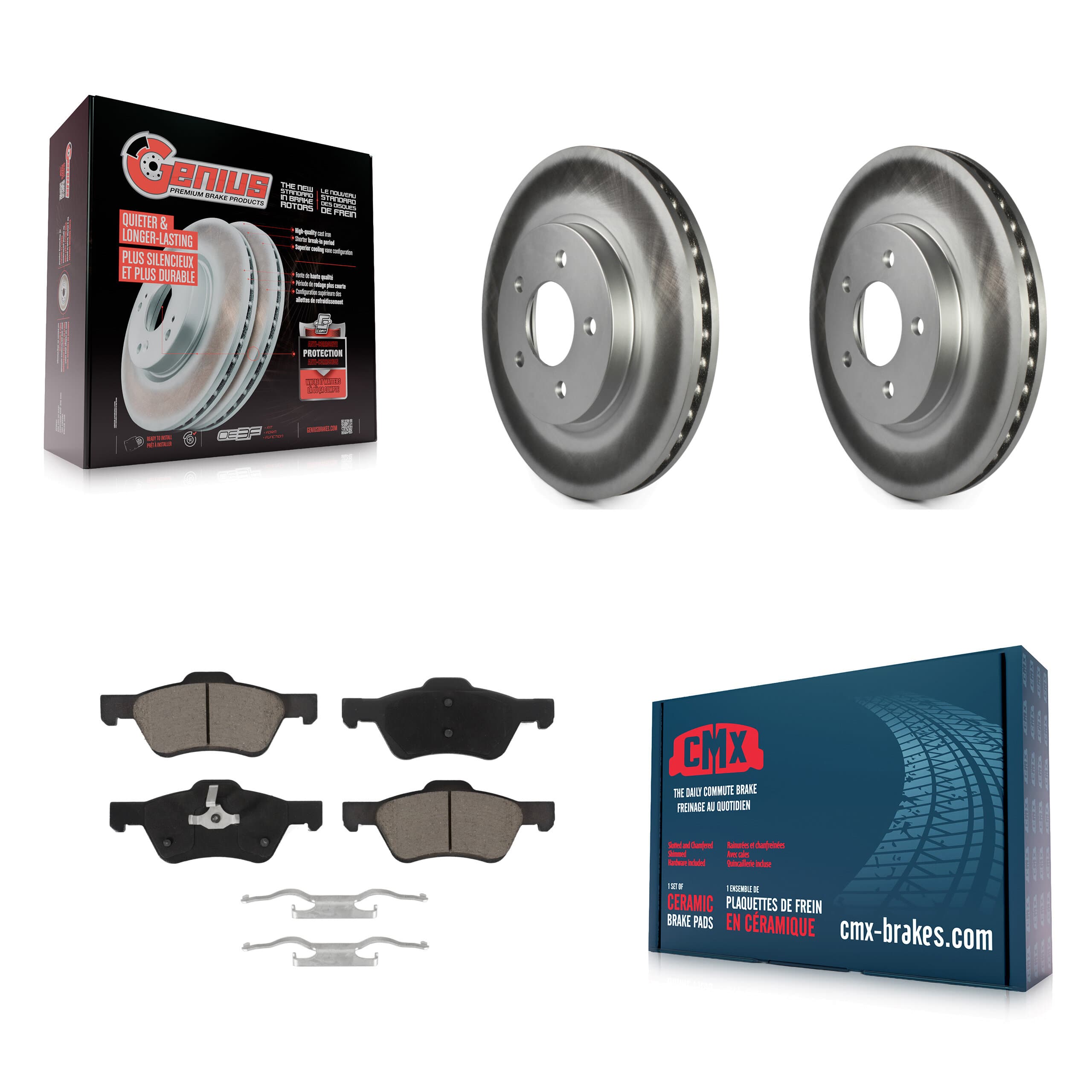 Transit Auto - KGC-100256 - Front Disc Brake Kits image 1