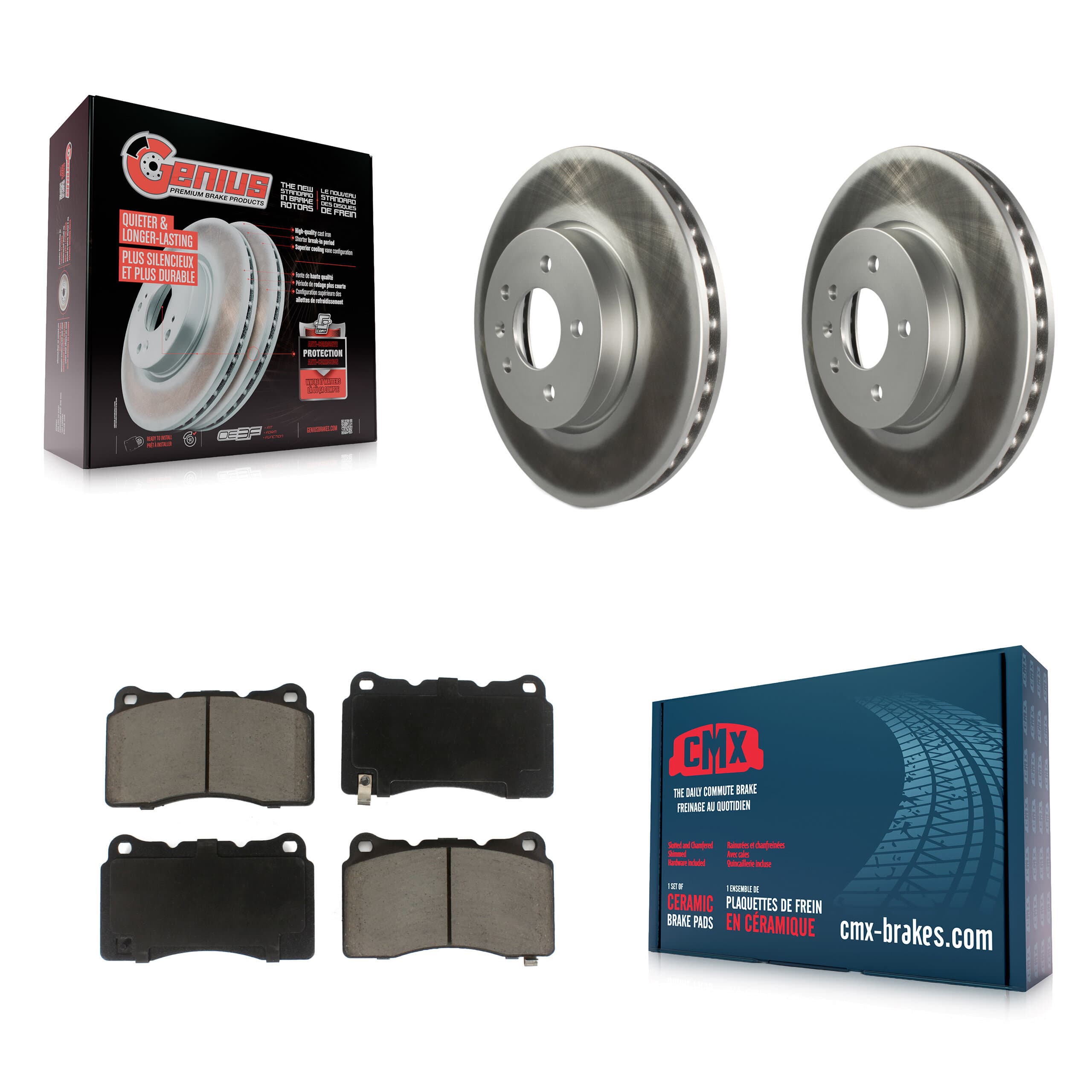 Transit Auto - KGC-100263 - Front Disc Brake Kits image 1