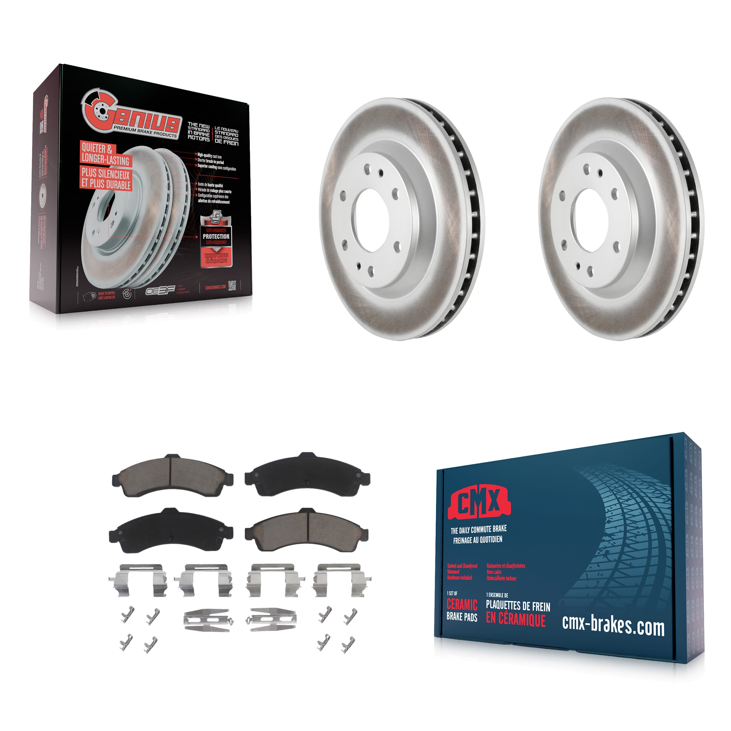 Transit Auto - KGC-100266 - Front Disc Brake Kits image 1