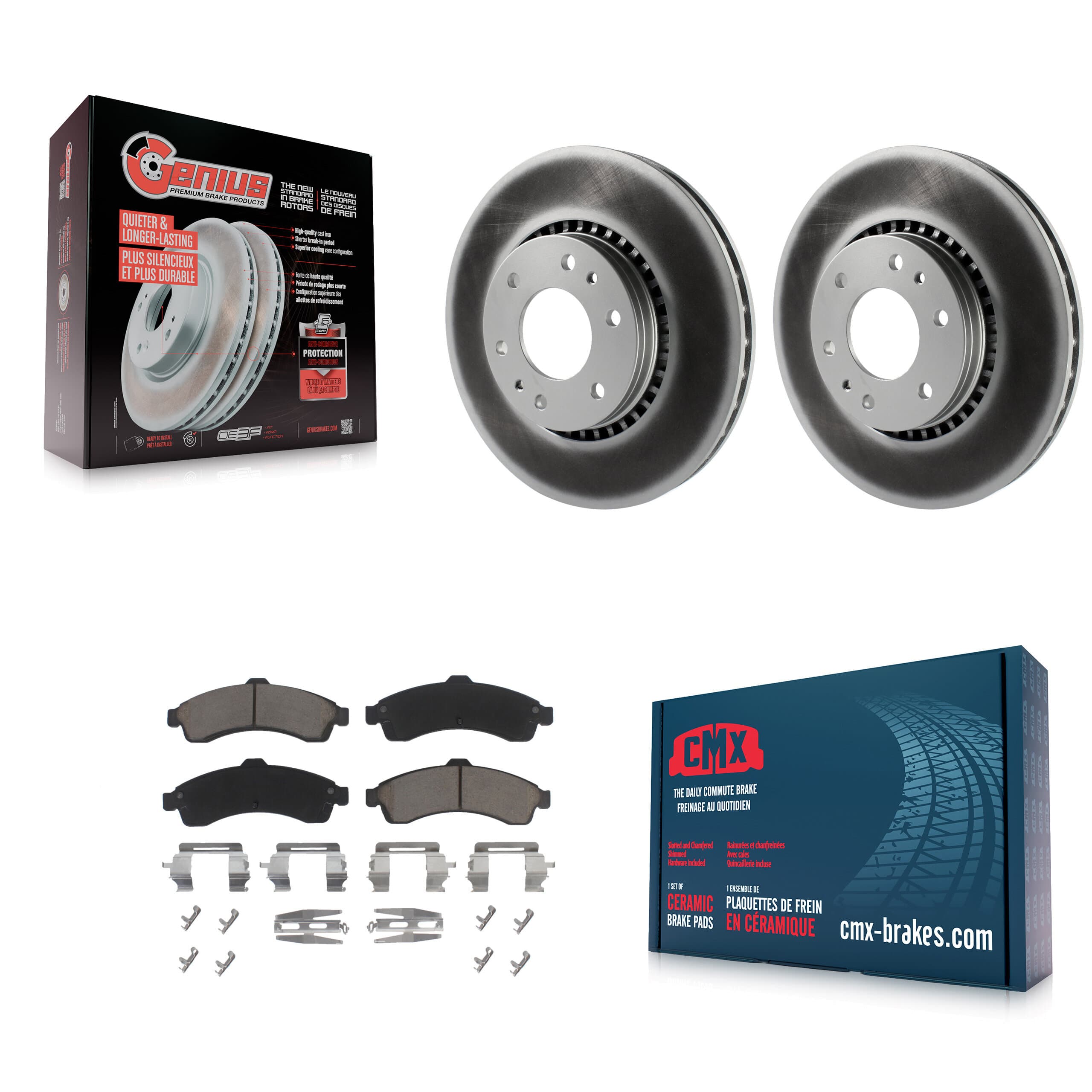 Transit Auto - KGC-100267 - Front Disc Brake Kits image 1