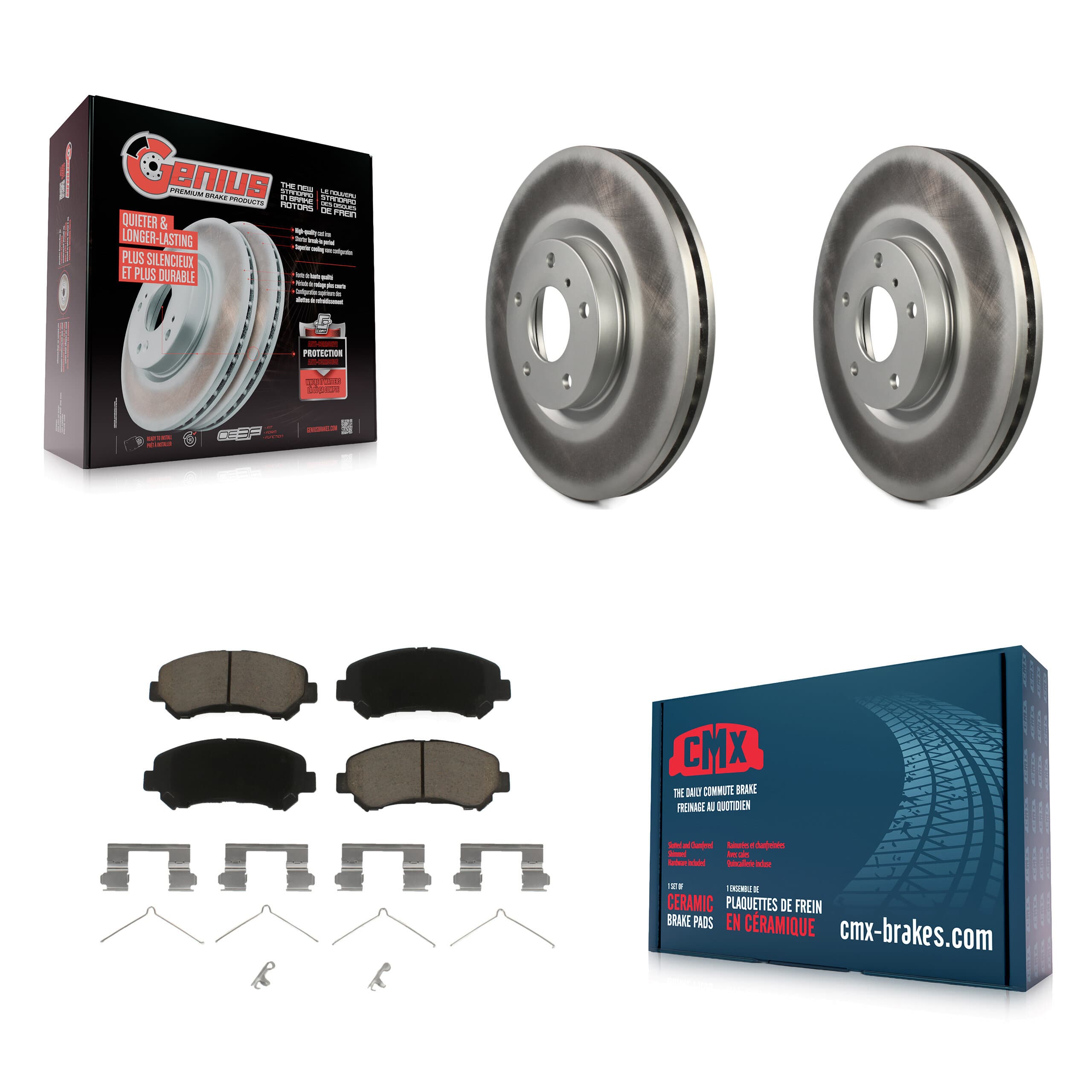 Transit Auto - KGC-100272 - Front Disc Brake Kits image 1