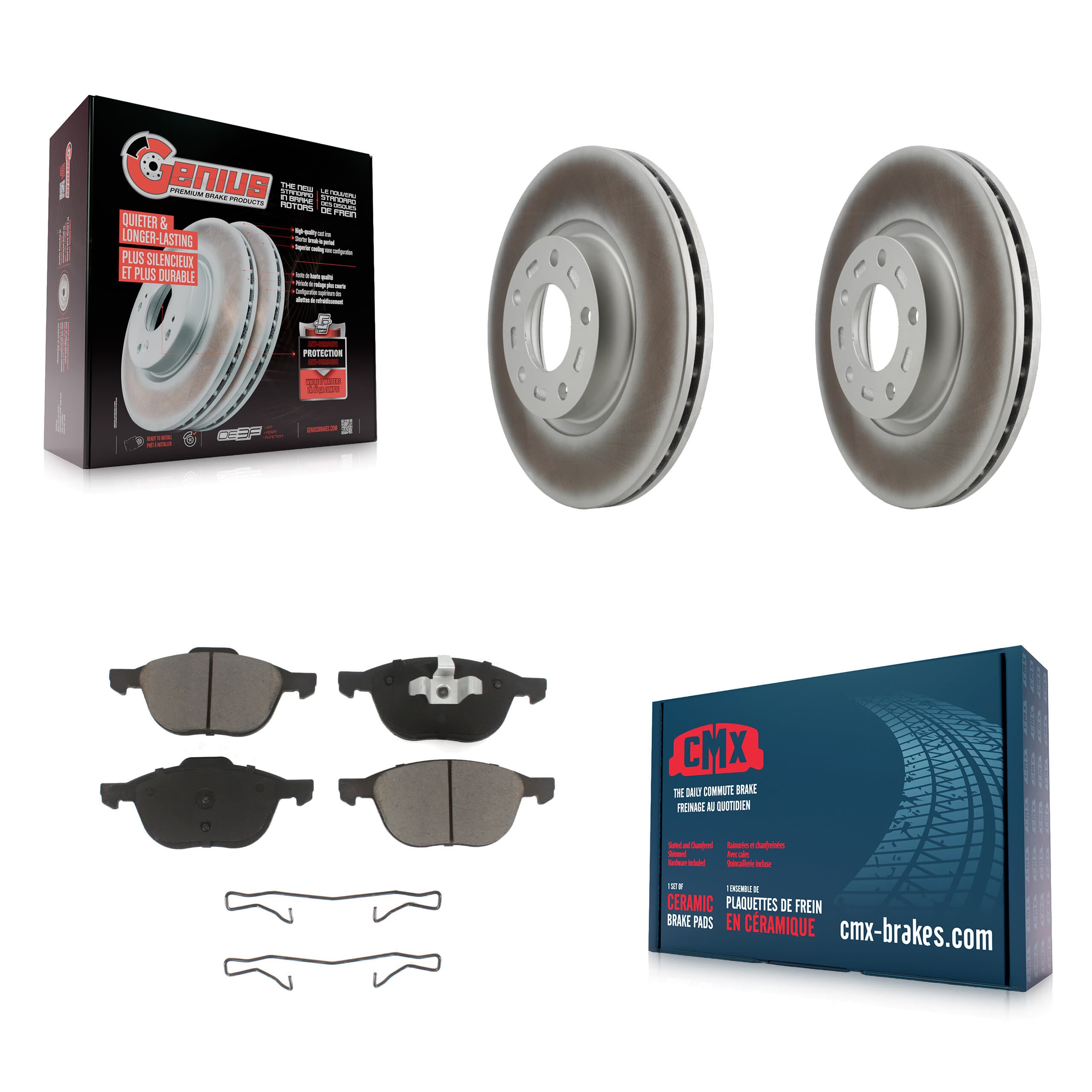 Transit Auto - KGC-100276 - Front Disc Brake Kits image 1