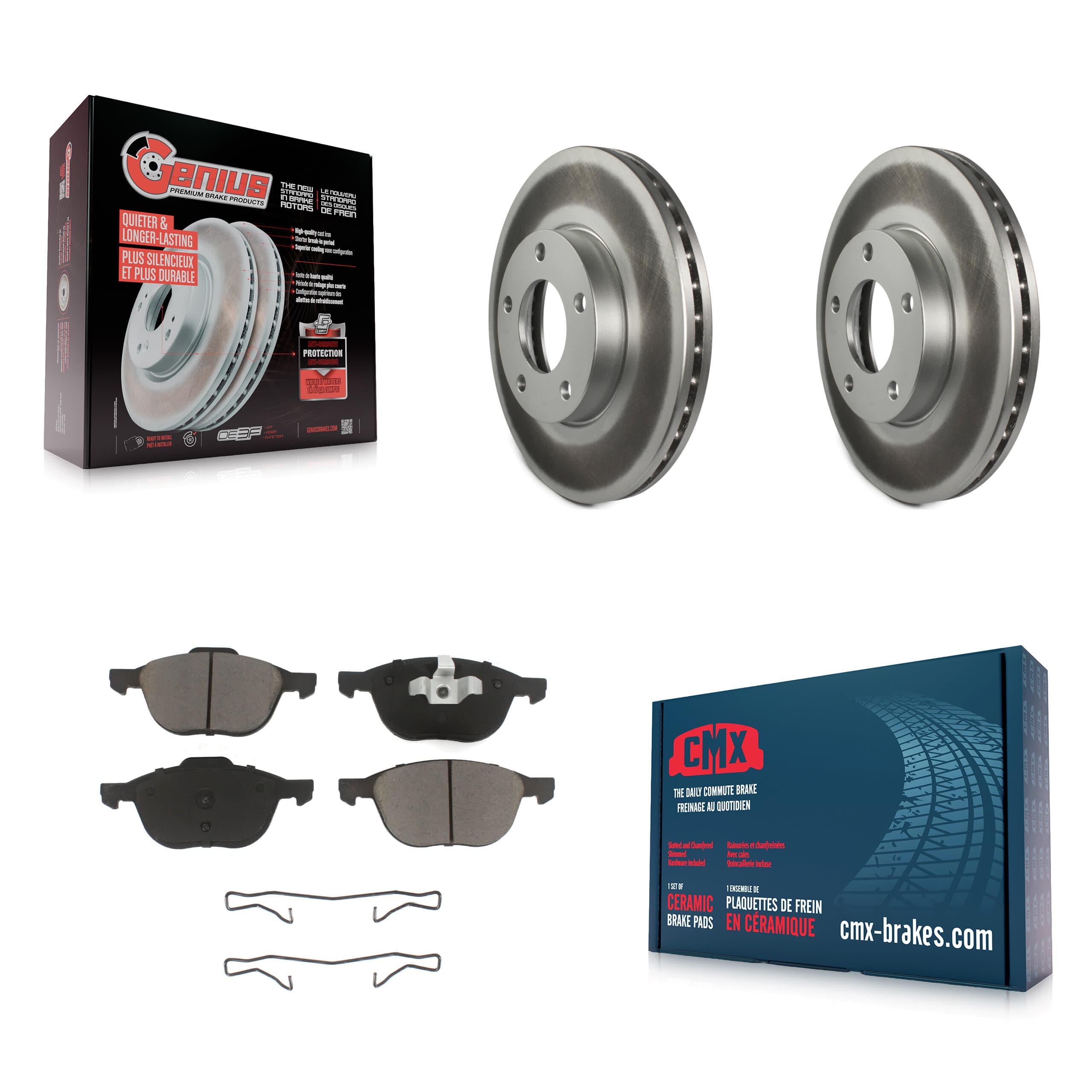 Transit Auto - KGC-100277 - Front Disc Brake Kits image 1