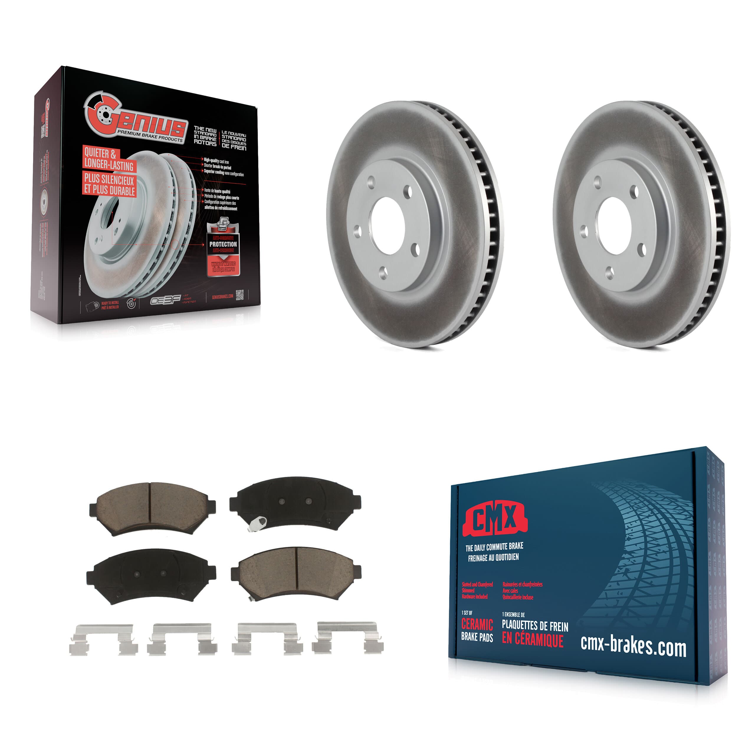 Transit Auto - KGC-100293 - Front Disc Brake Kits image 1