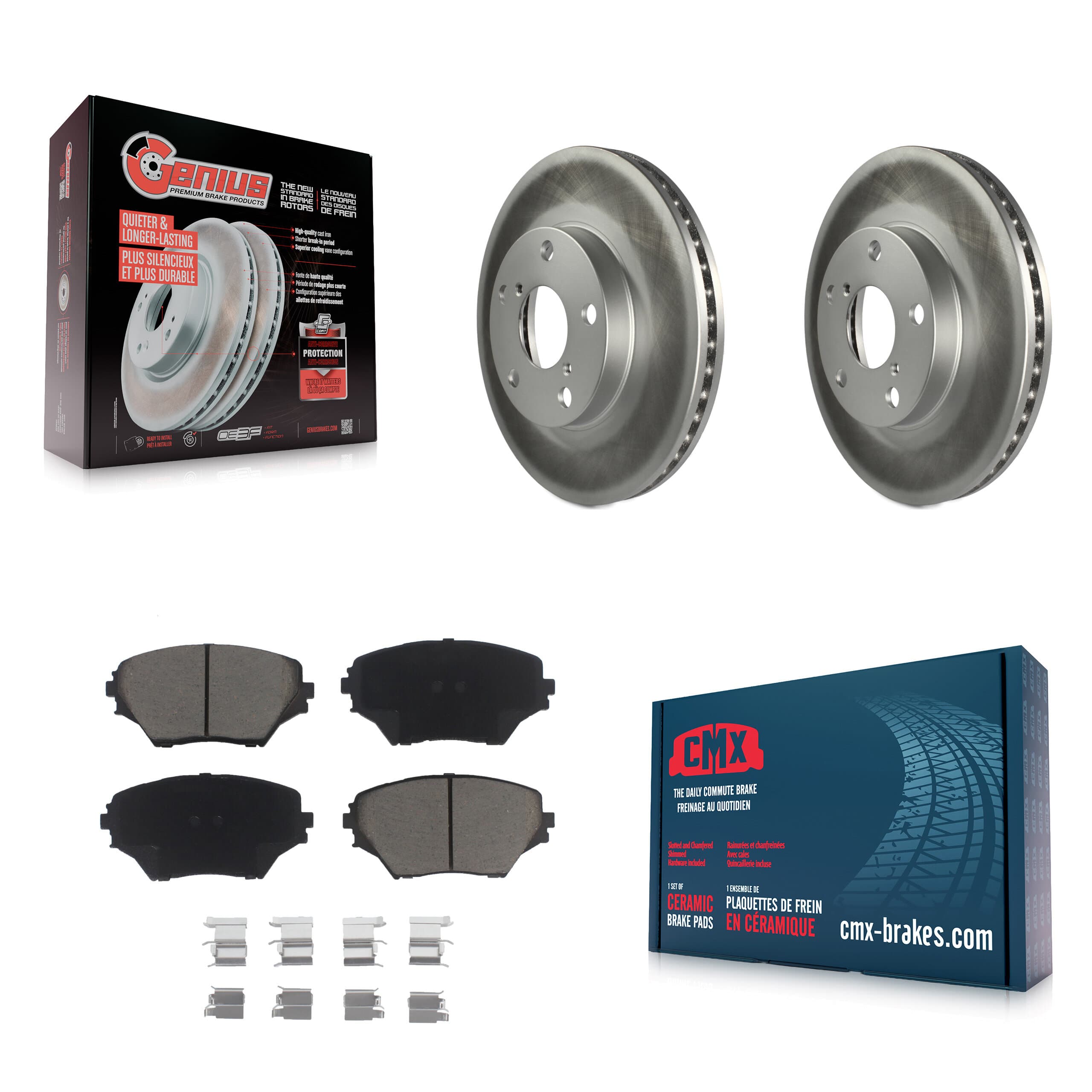 Transit Auto - KGC-100321 - Front Disc Brake Kits image 1
