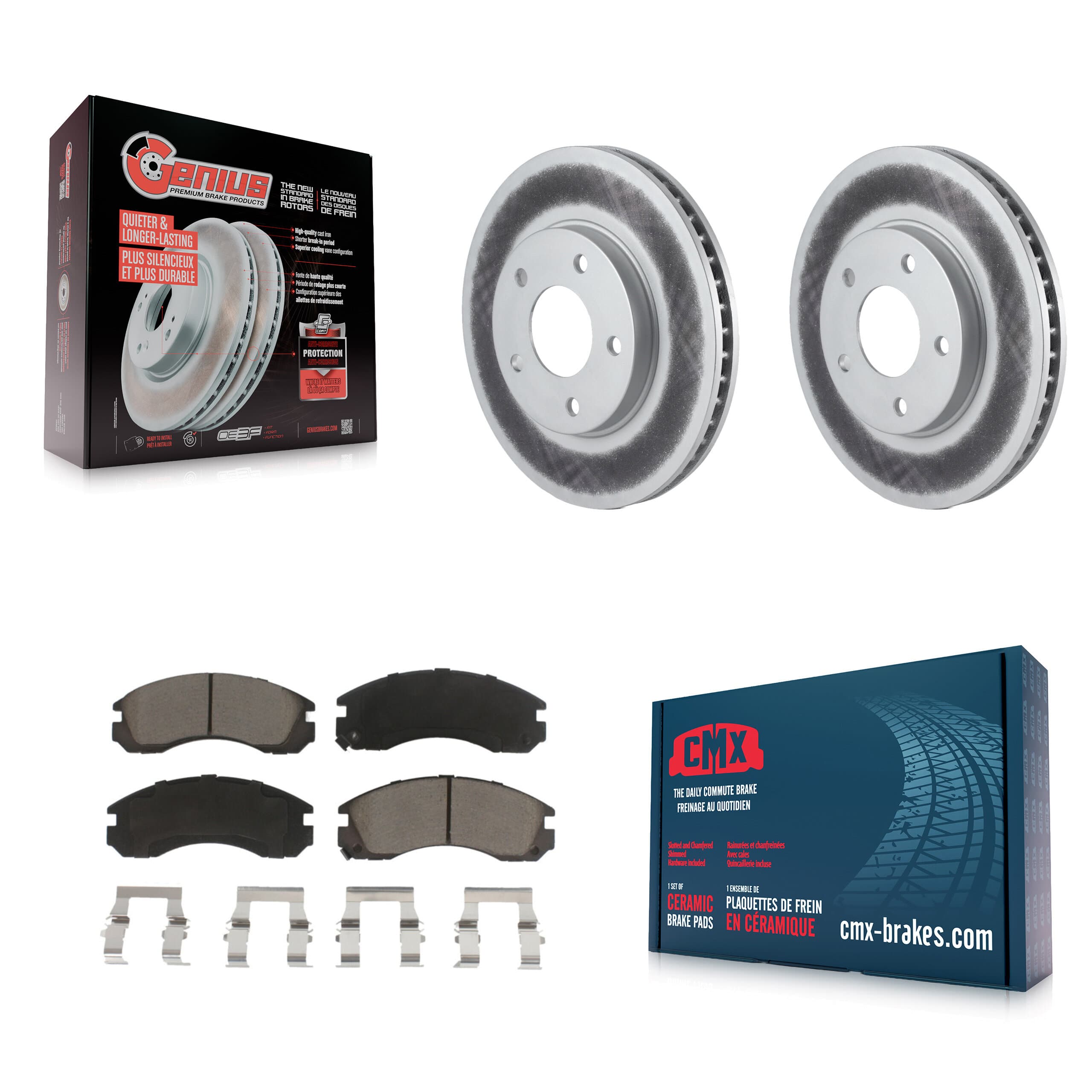 Transit Auto - KGC-100336 - Front Disc Brake Kits image 1