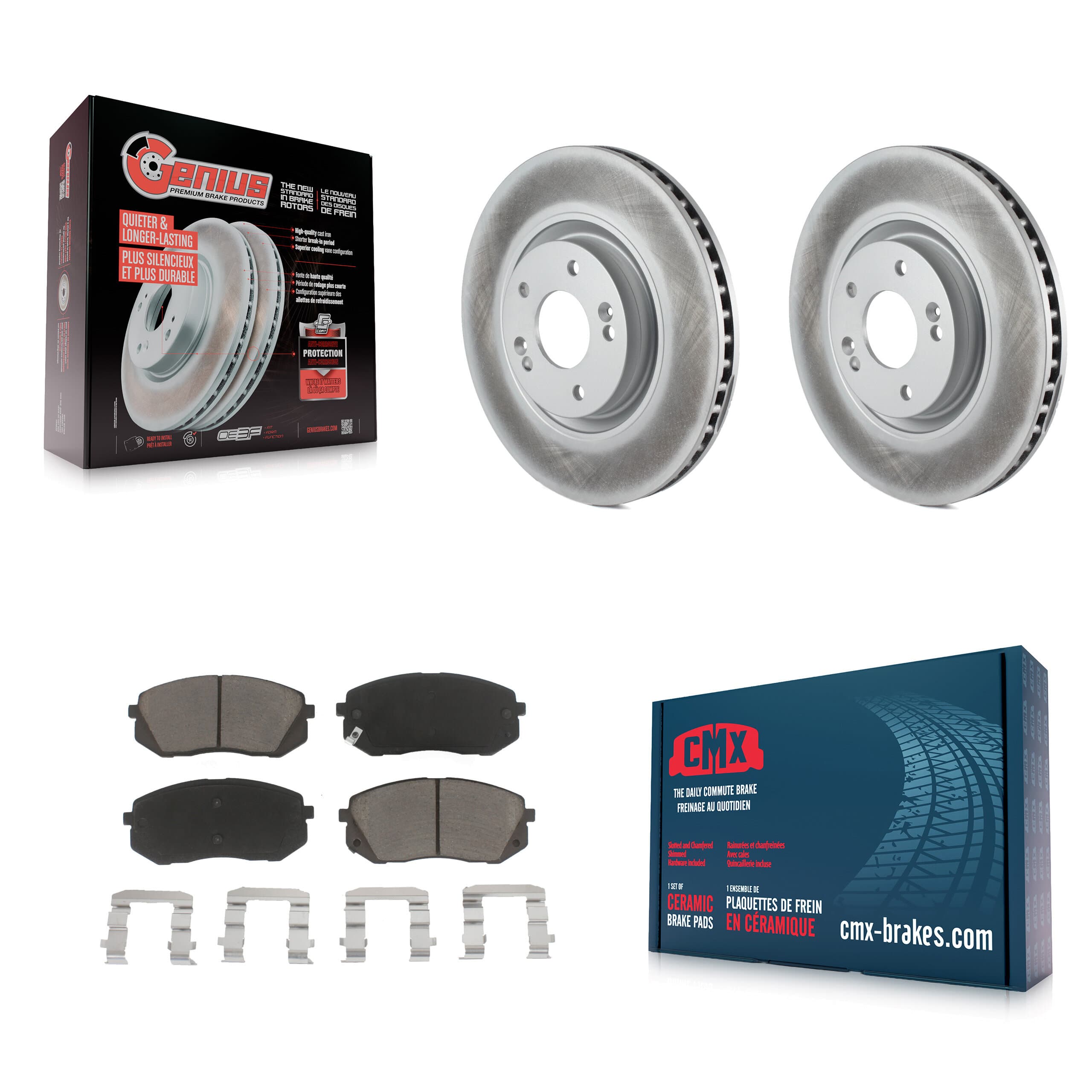 Transit Auto - KGC-100352 - Front Disc Brake Kits image 1