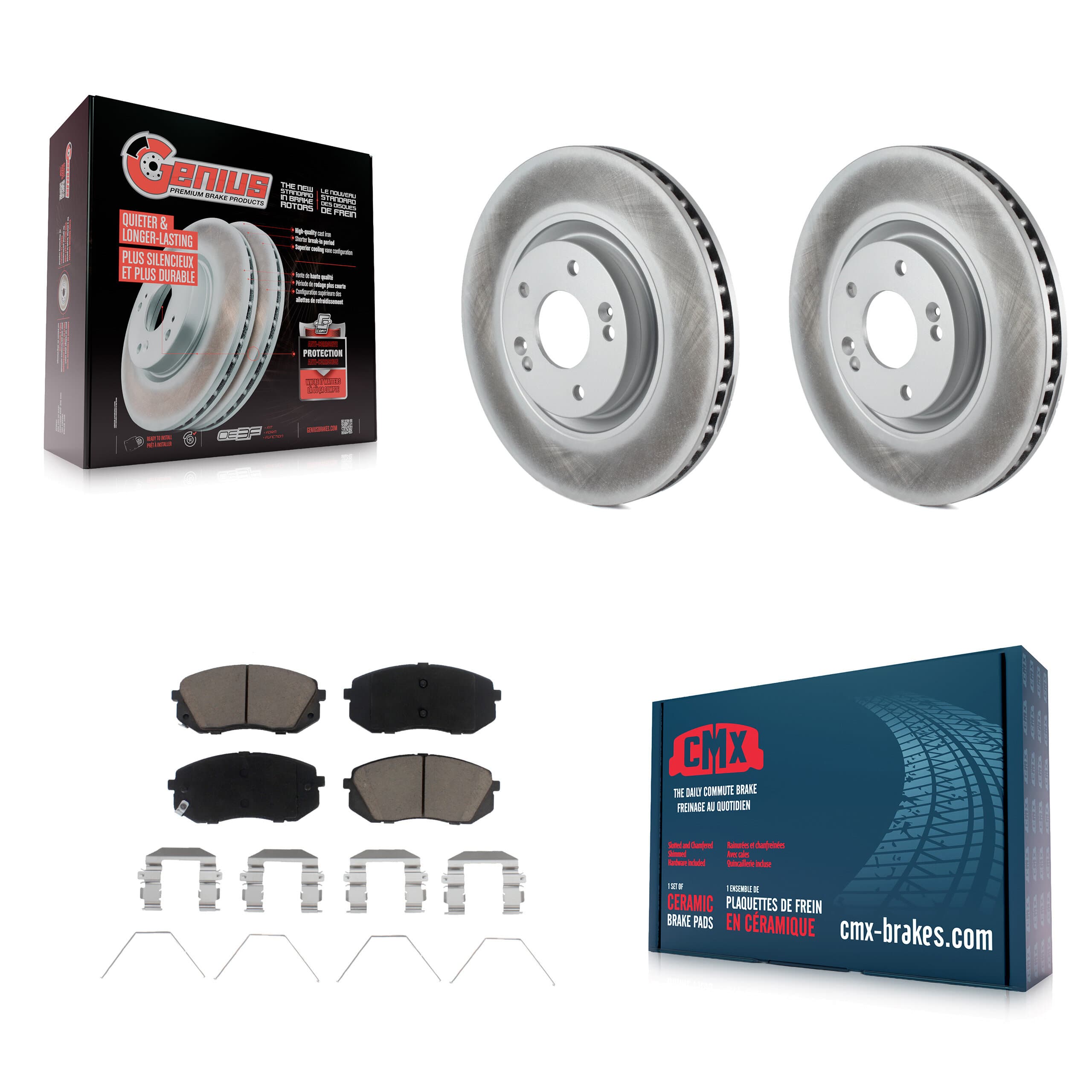 Transit Auto - KGC-100353 - Front Disc Brake Kits image 1