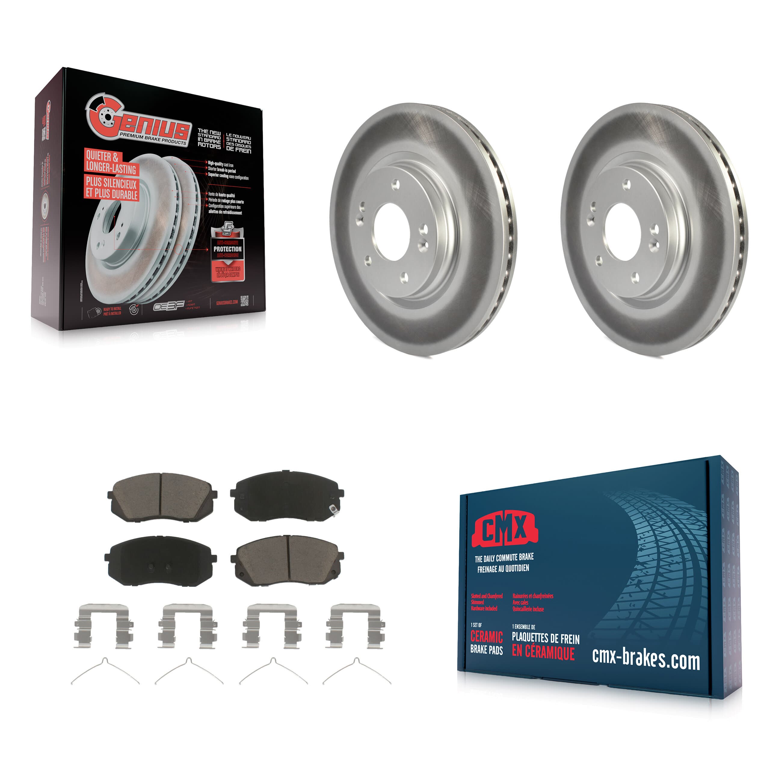 Transit Auto - KGC-100354 - Front Disc Brake Kits image 1