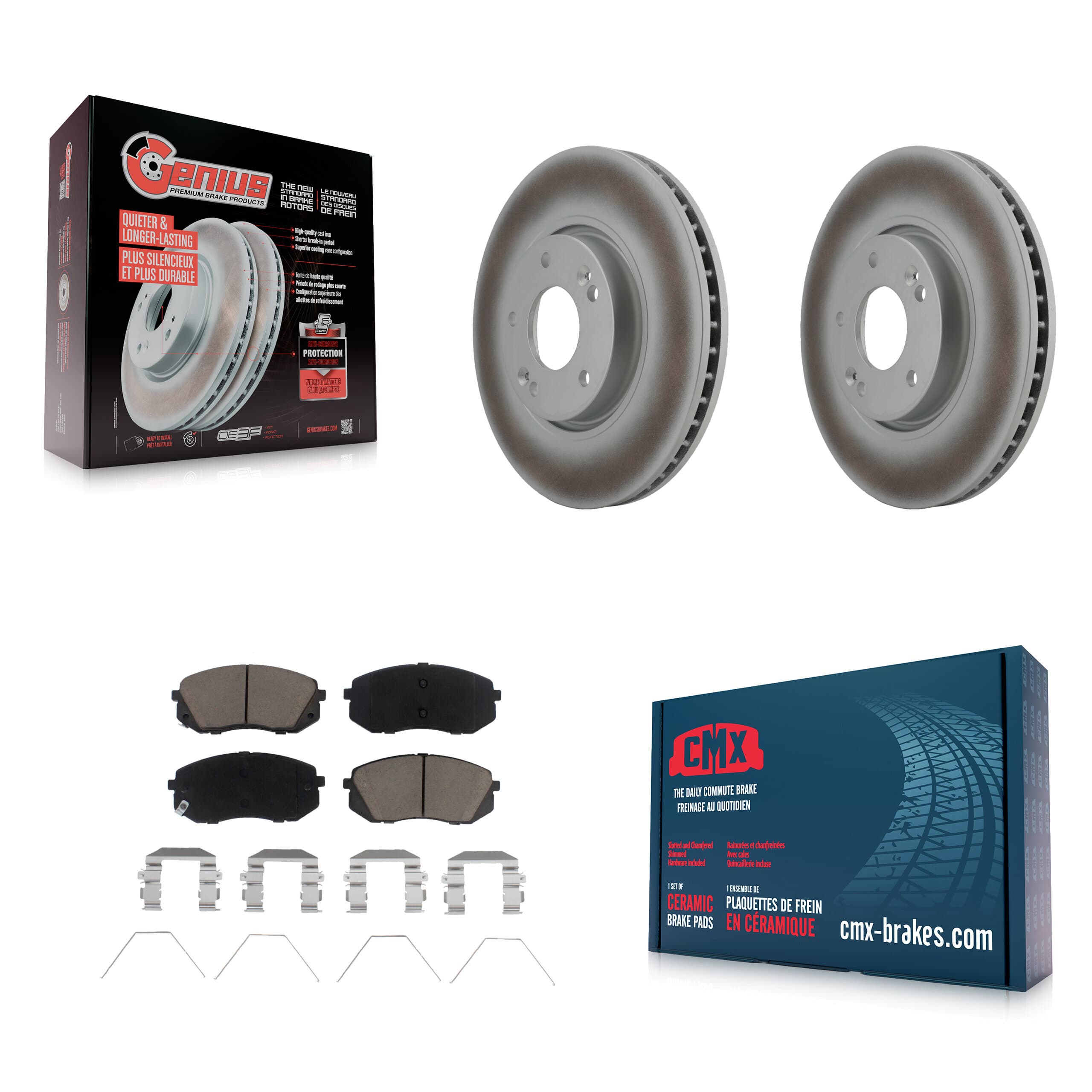 Transit Auto - KGC-100357 - Front Disc Brake Kits image 1