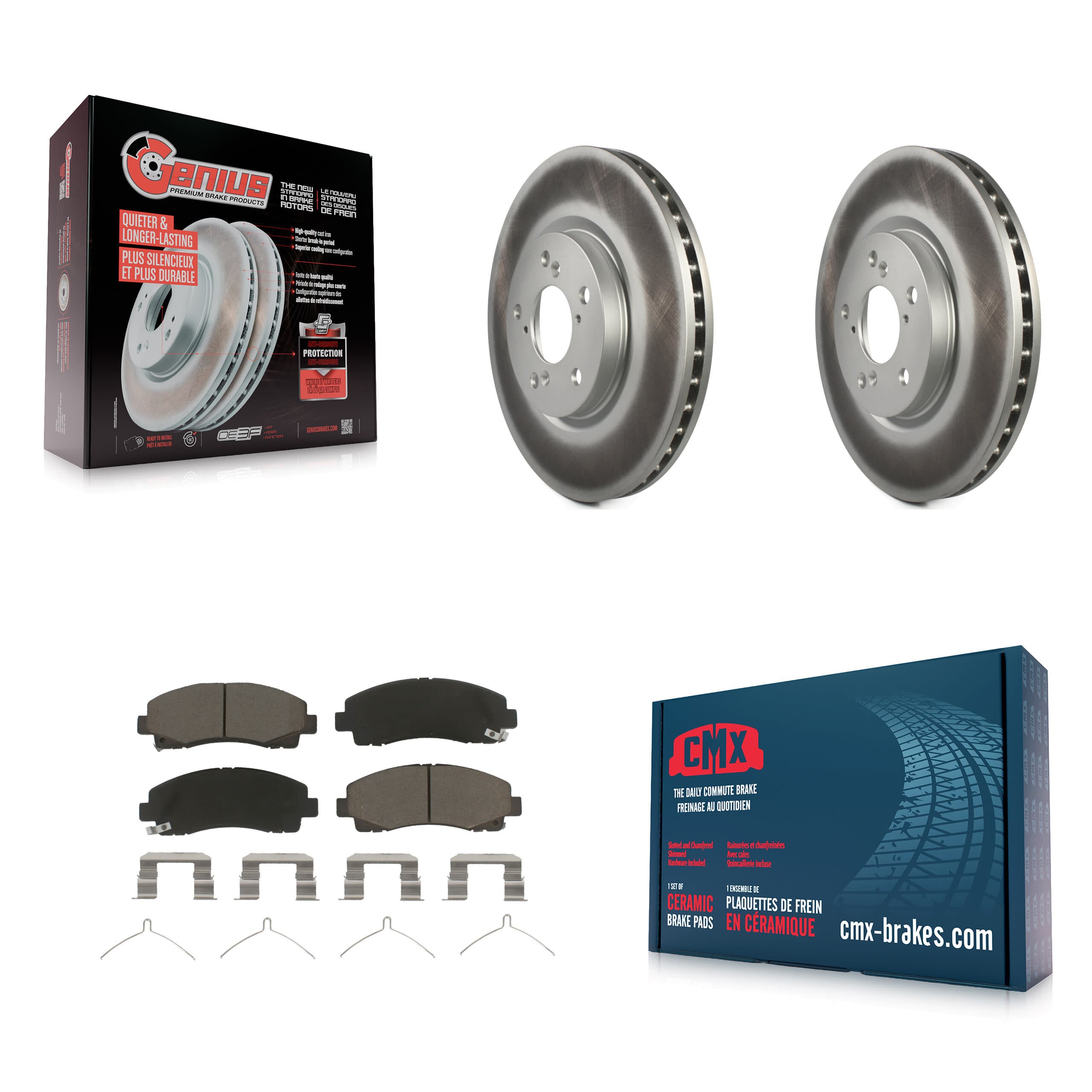 Transit Auto - KGC-100368 - Front Disc Brake Kits image 1