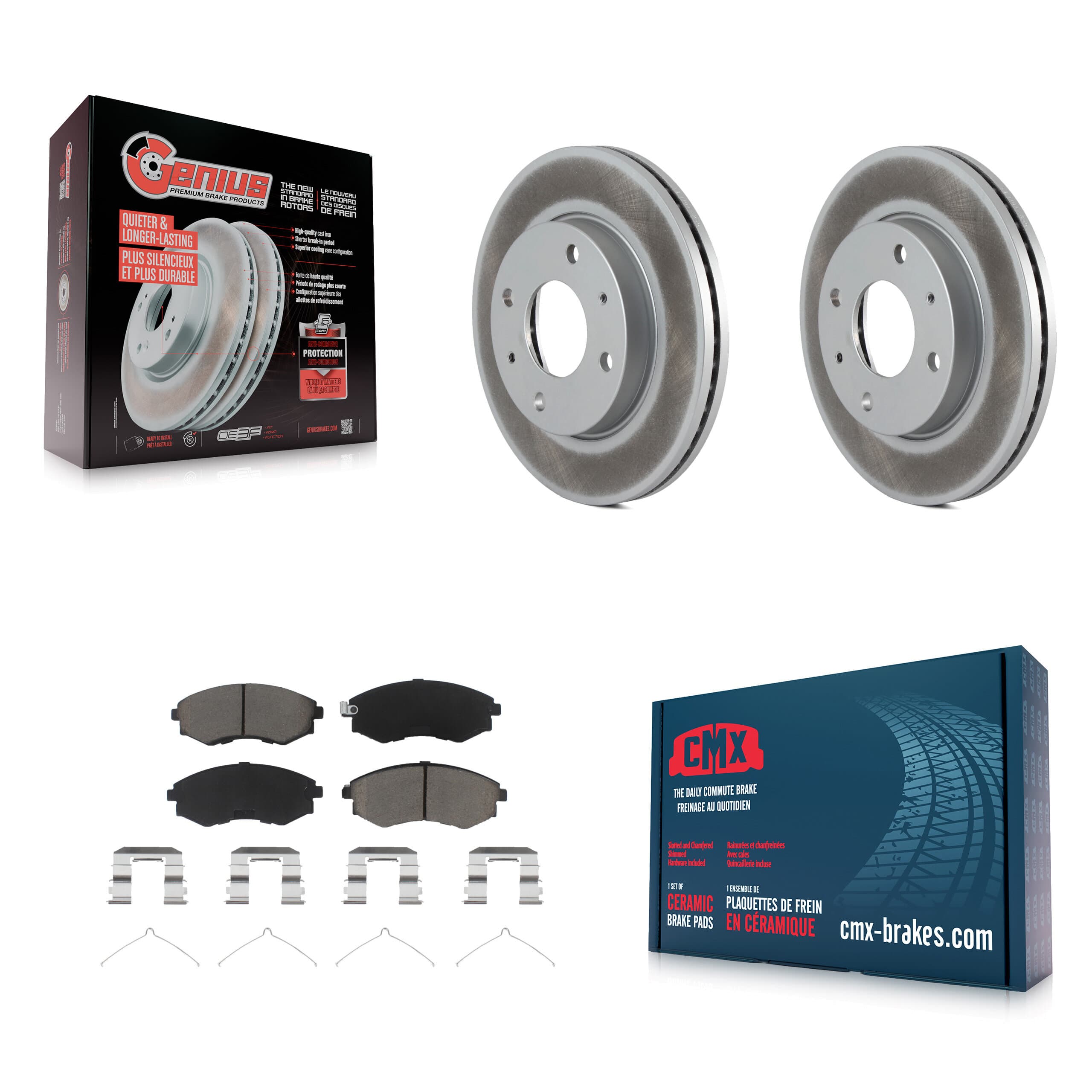 Transit Auto - KGC-100370 - Front Disc Brake Kits image 1