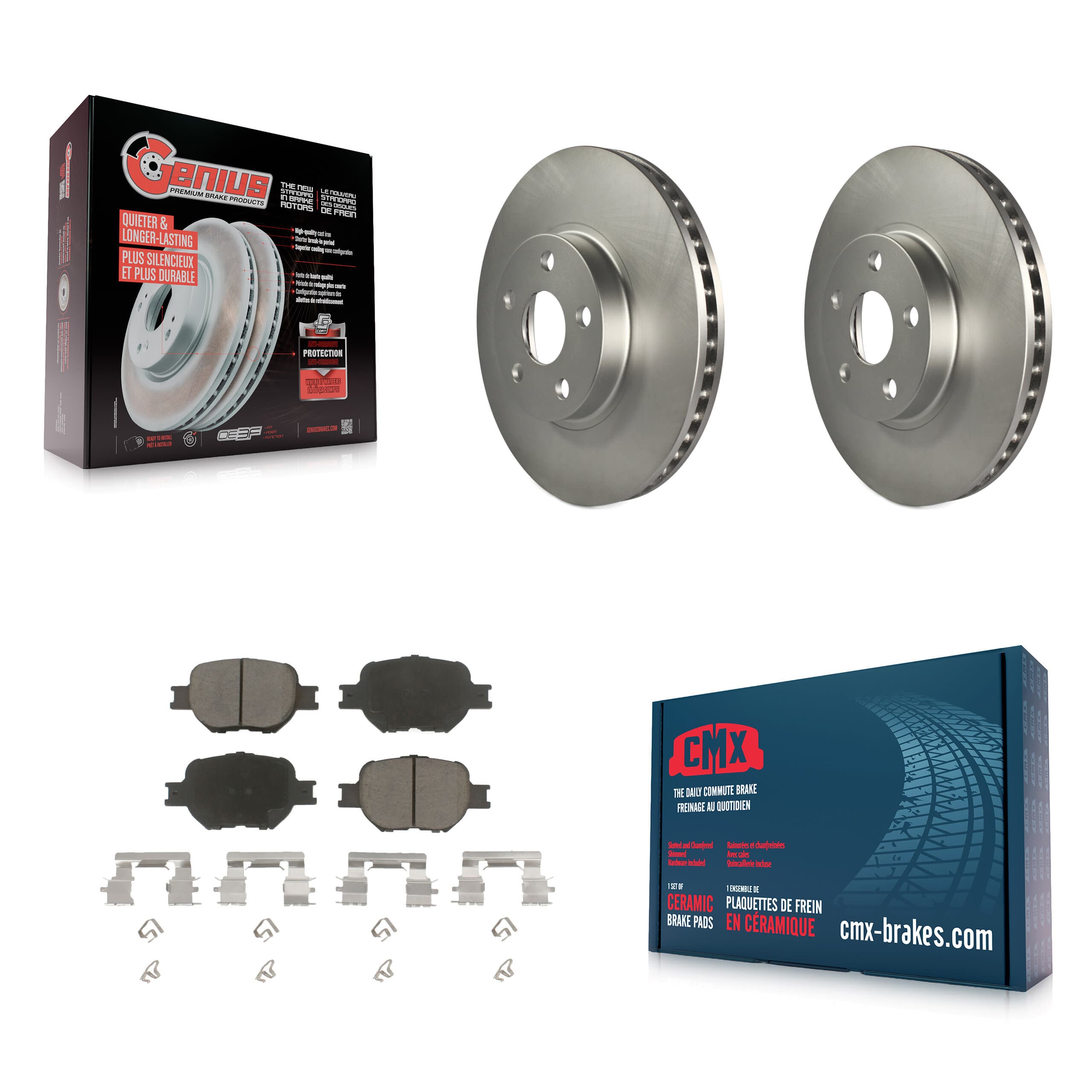 Transit Auto - KGC-100372 - Front Disc Brake Kits image 1