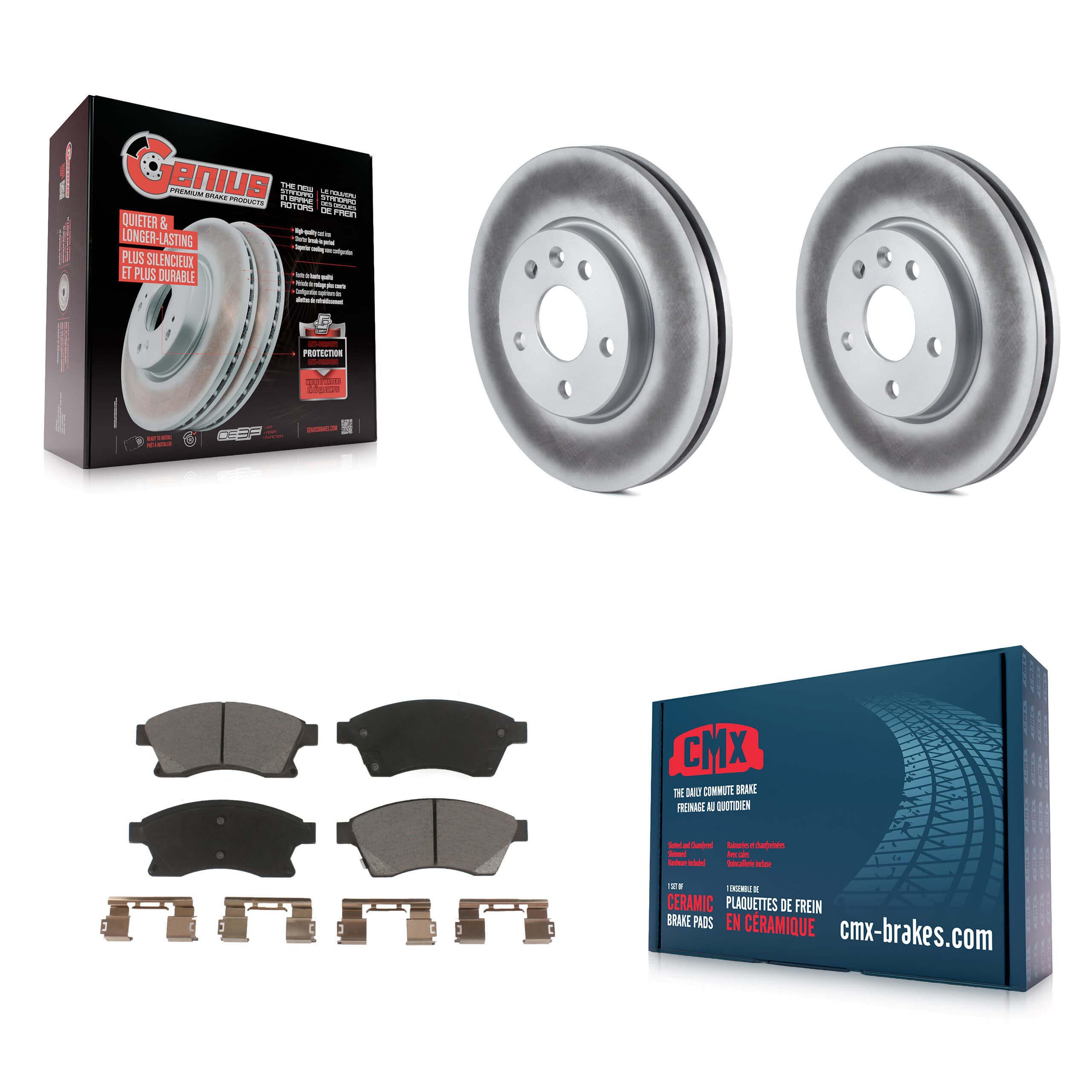 Transit Auto - KGC-100377 - Front Disc Brake Kits image 1