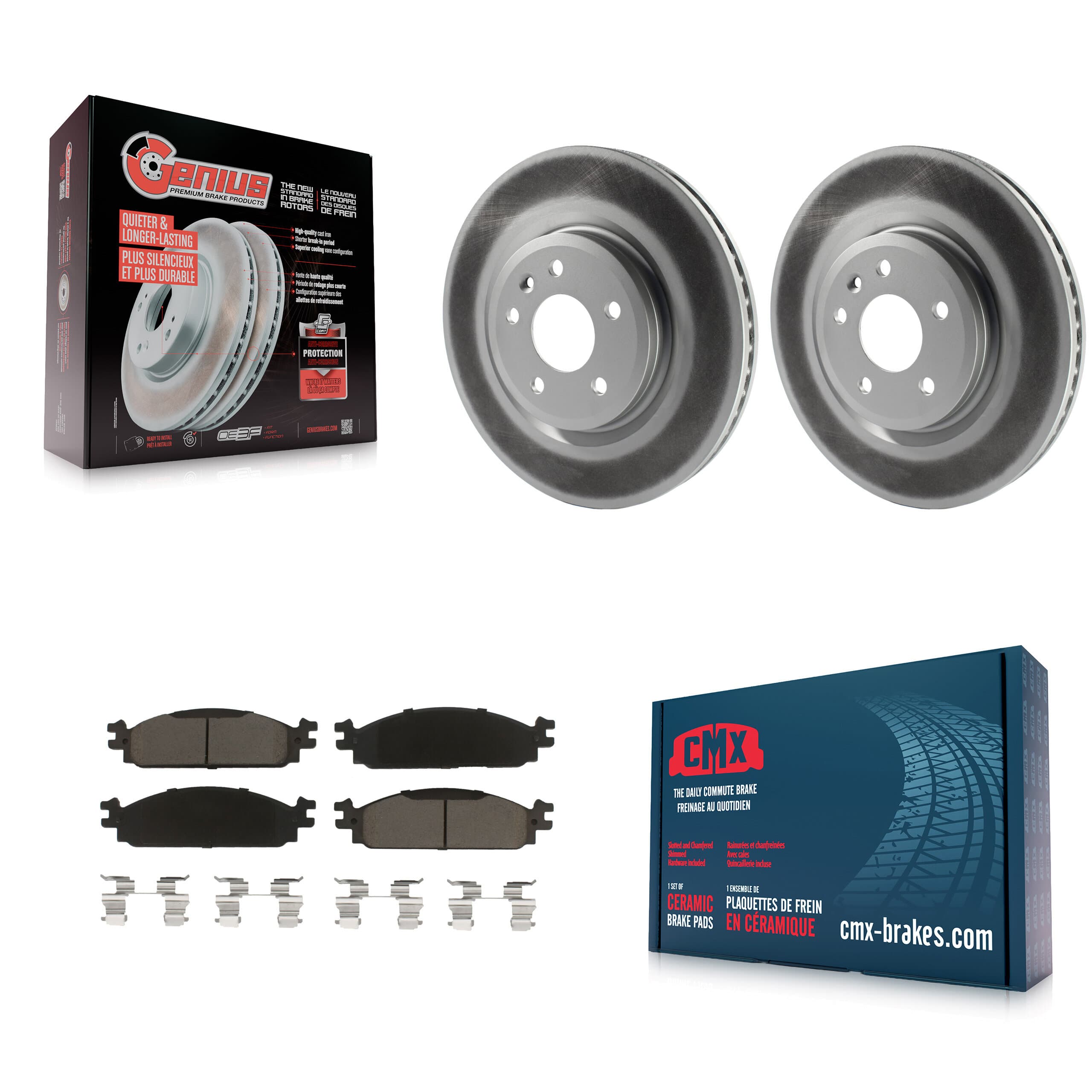Transit Auto - KGC-100382 - Front Disc Brake Kits image 1