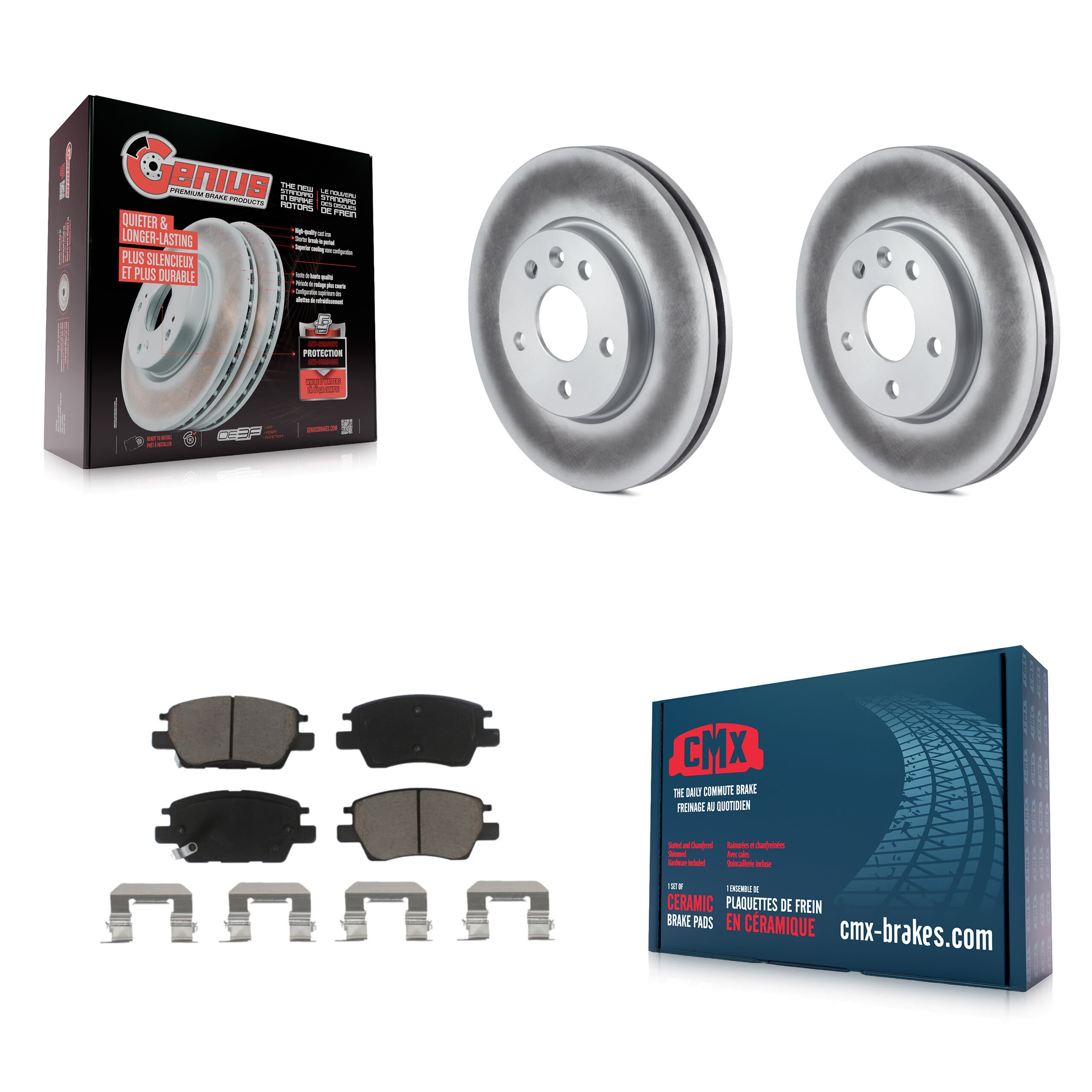 Transit Auto - KGC-100384 - Front Disc Brake Kits image 1