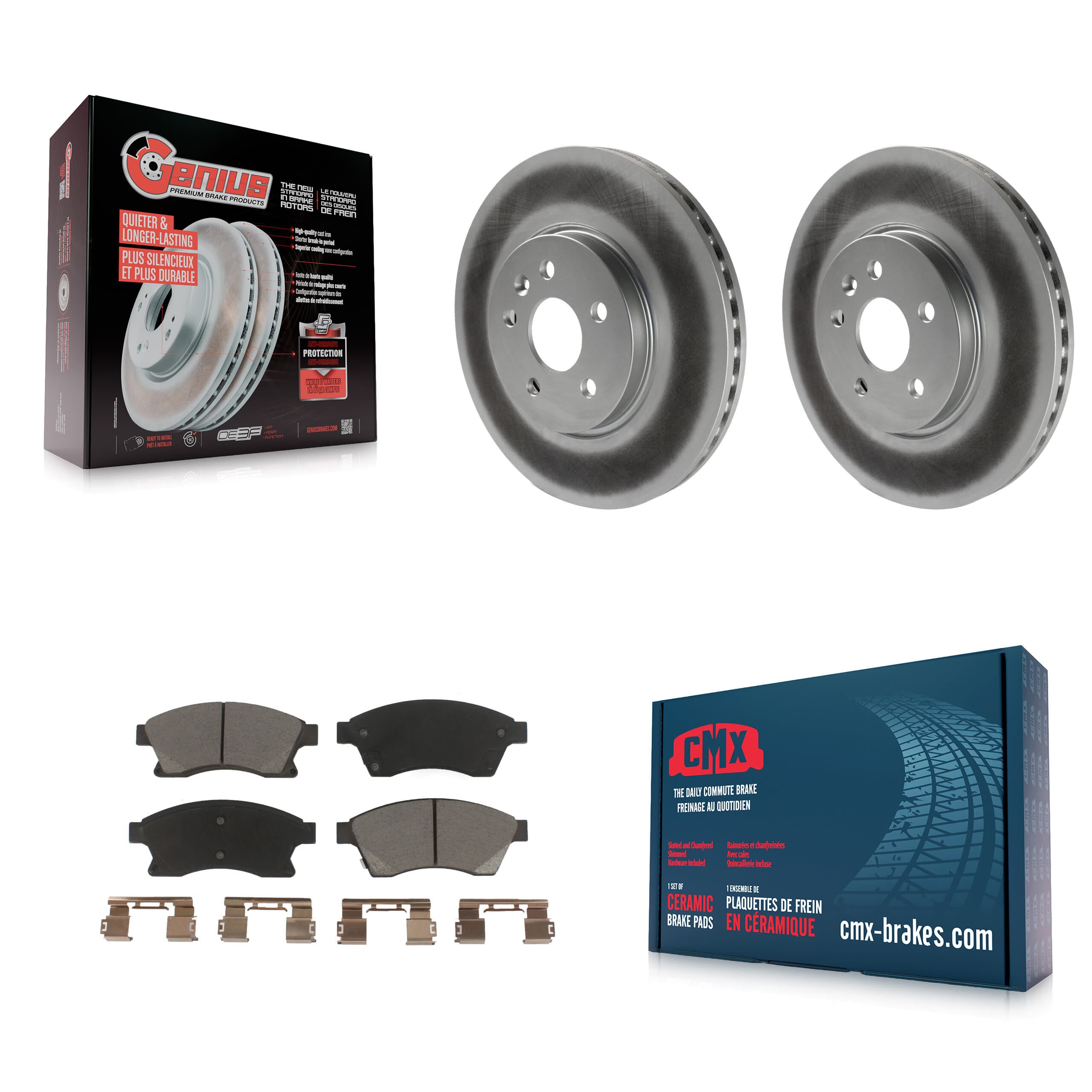 Transit Auto - KGC-100386 - Front Disc Brake Kits image 1