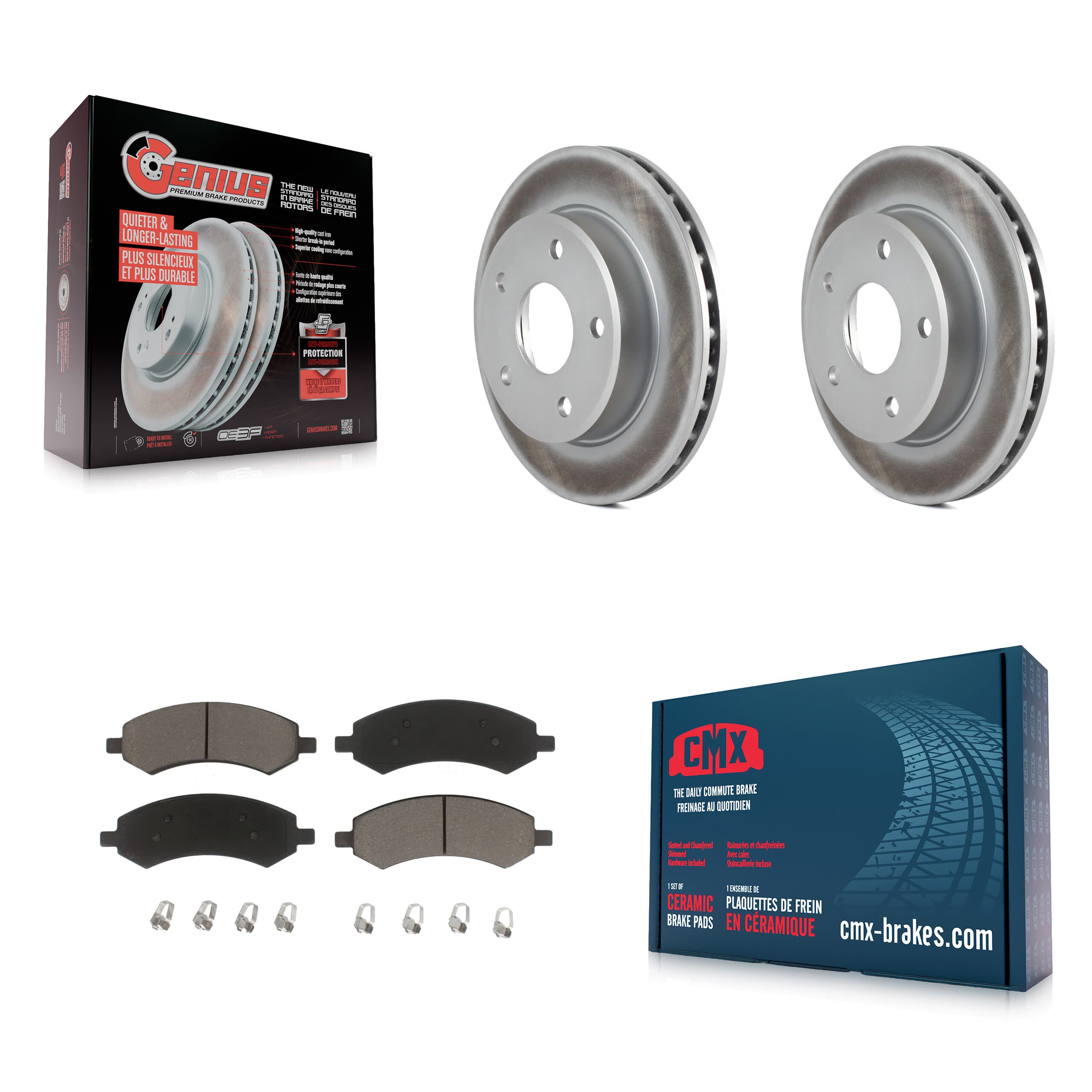 Transit Auto - KGC-100387 - Front Disc Brake Kits image 1