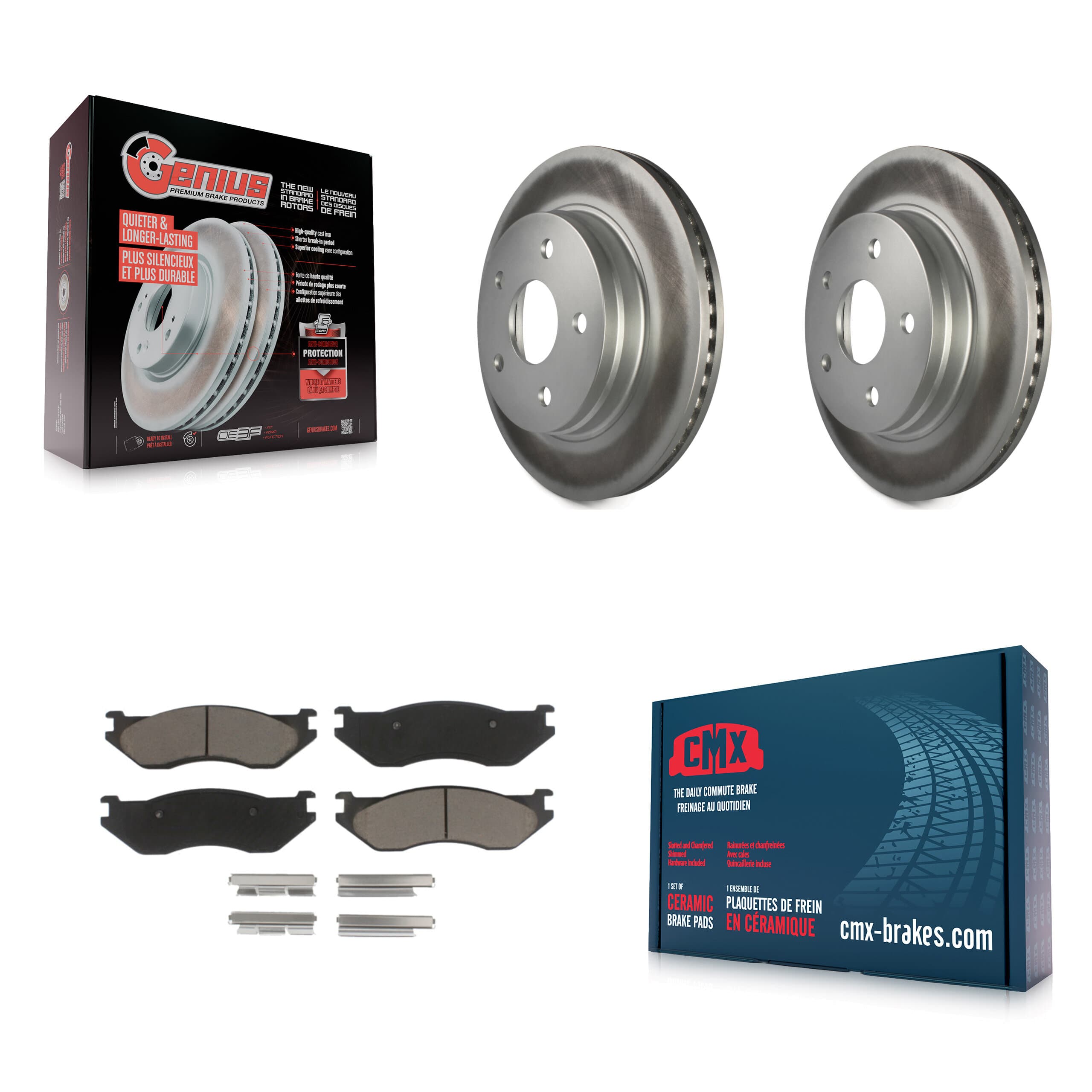 Transit Auto - KGC-100402 - Front Disc Brake Kits image 1