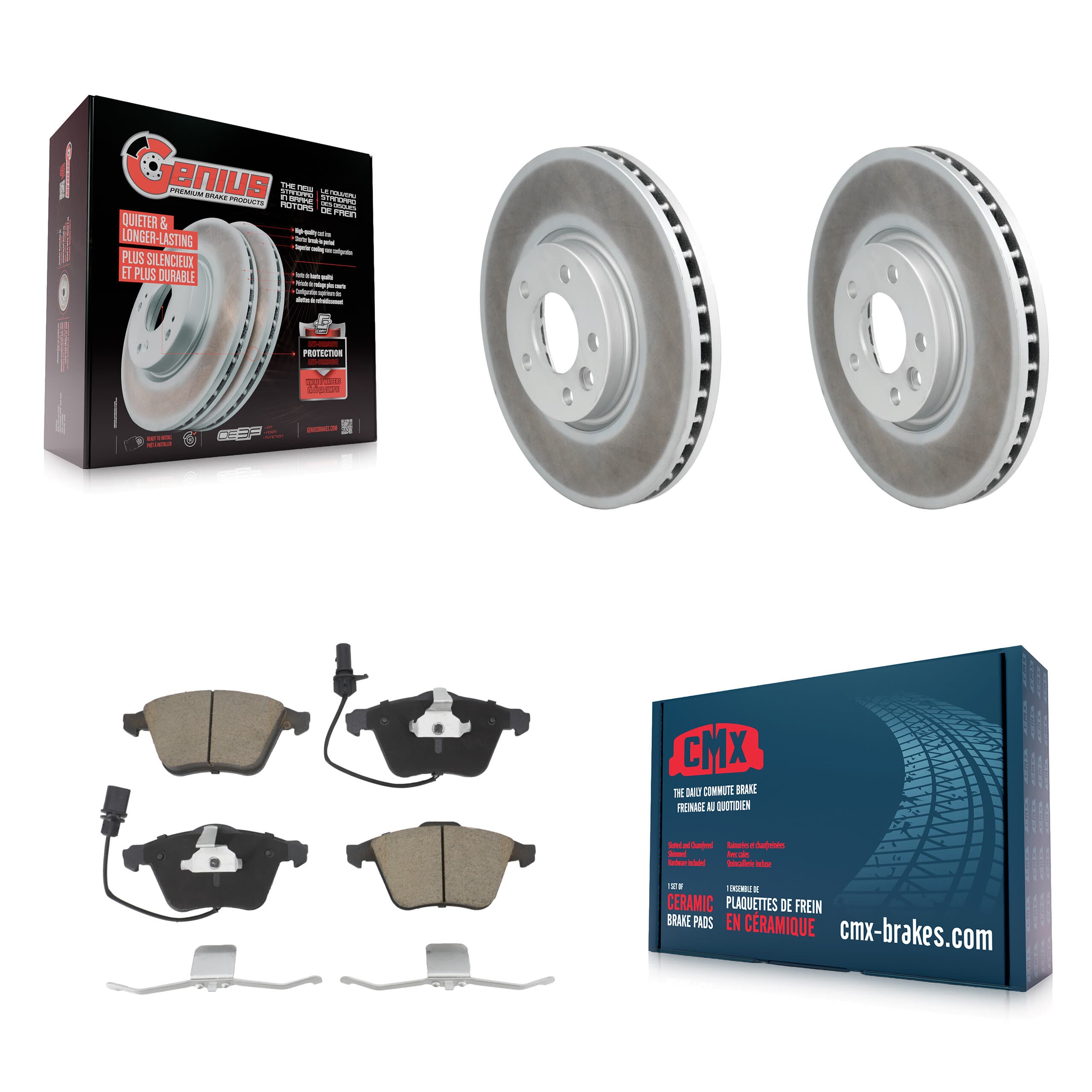 Transit Auto - KGC-100409 - Front Disc Brake Kits image 1