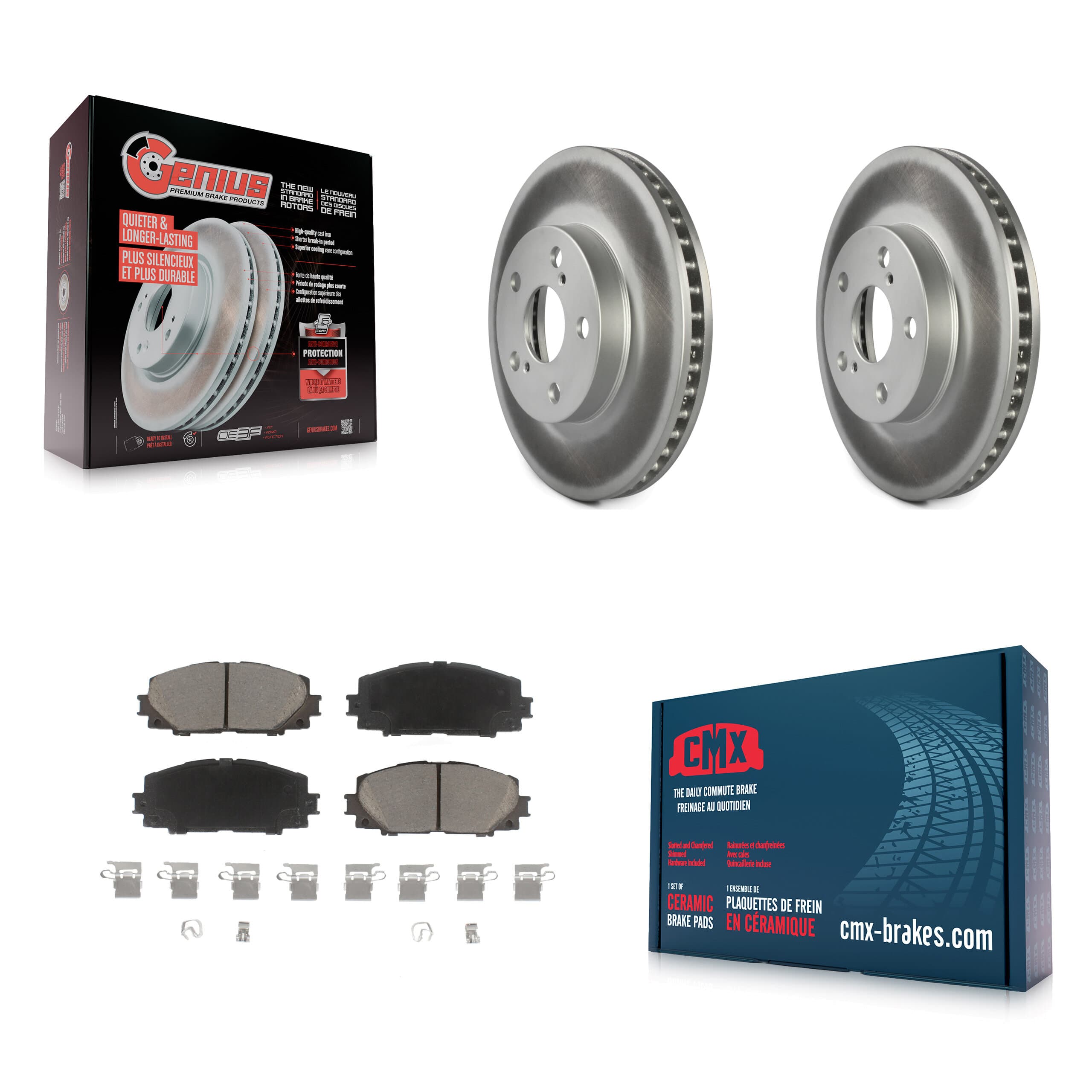 Transit Auto - KGC-100423 - Front Disc Brake Kits image 1