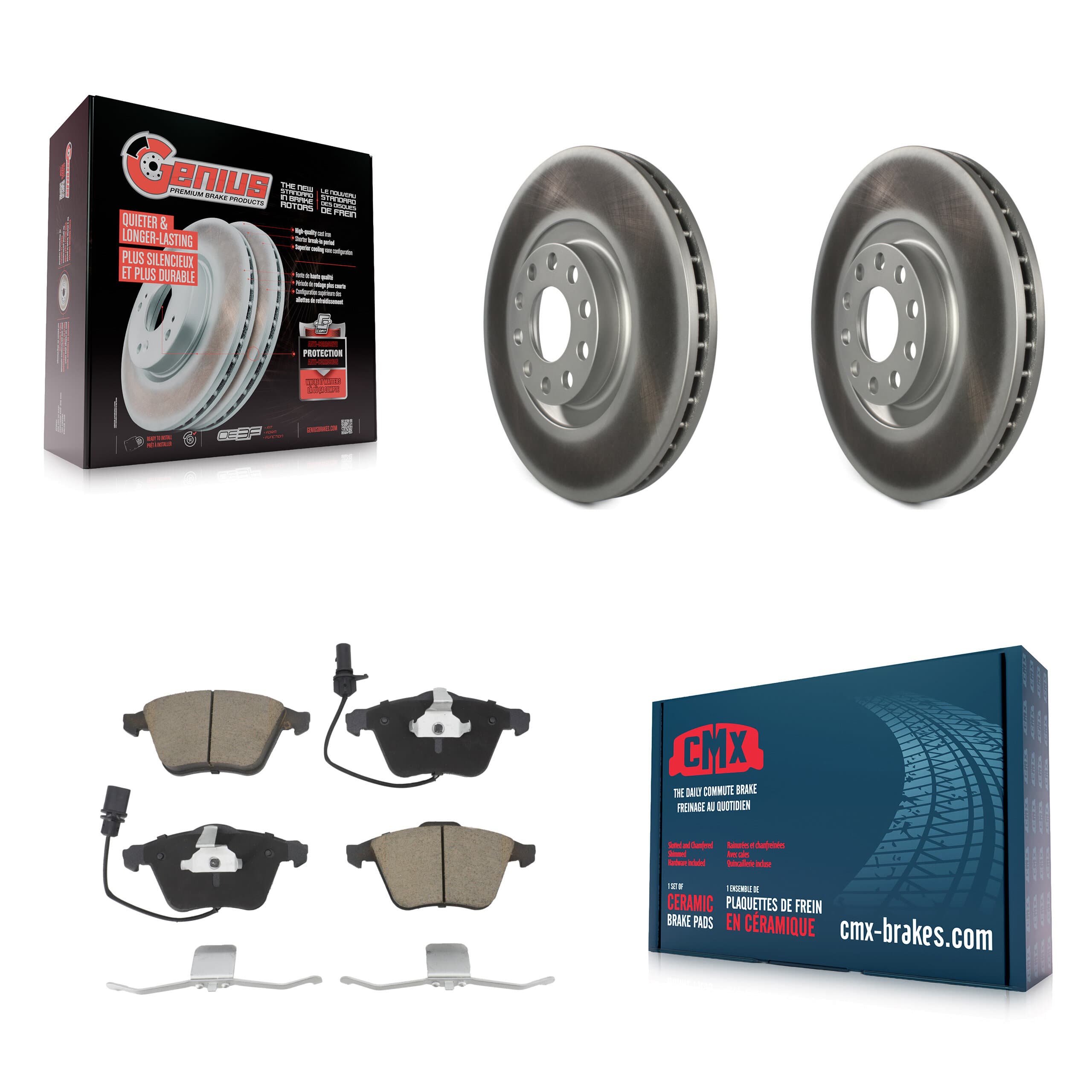 Transit Auto - KGC-100431 - Front Disc Brake Kits image 1