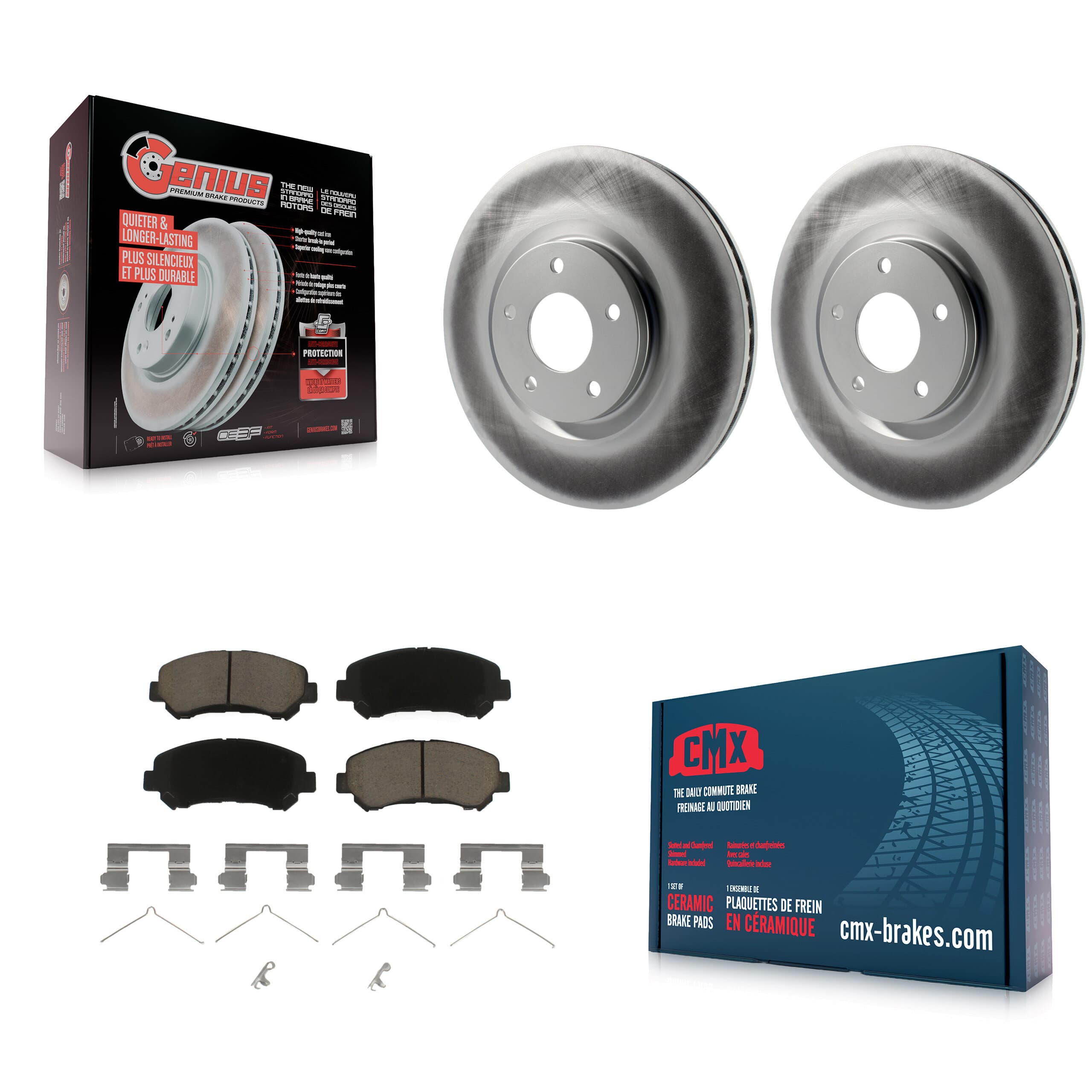 Transit Auto - KGC-100434 - Front Disc Brake Kits image 1