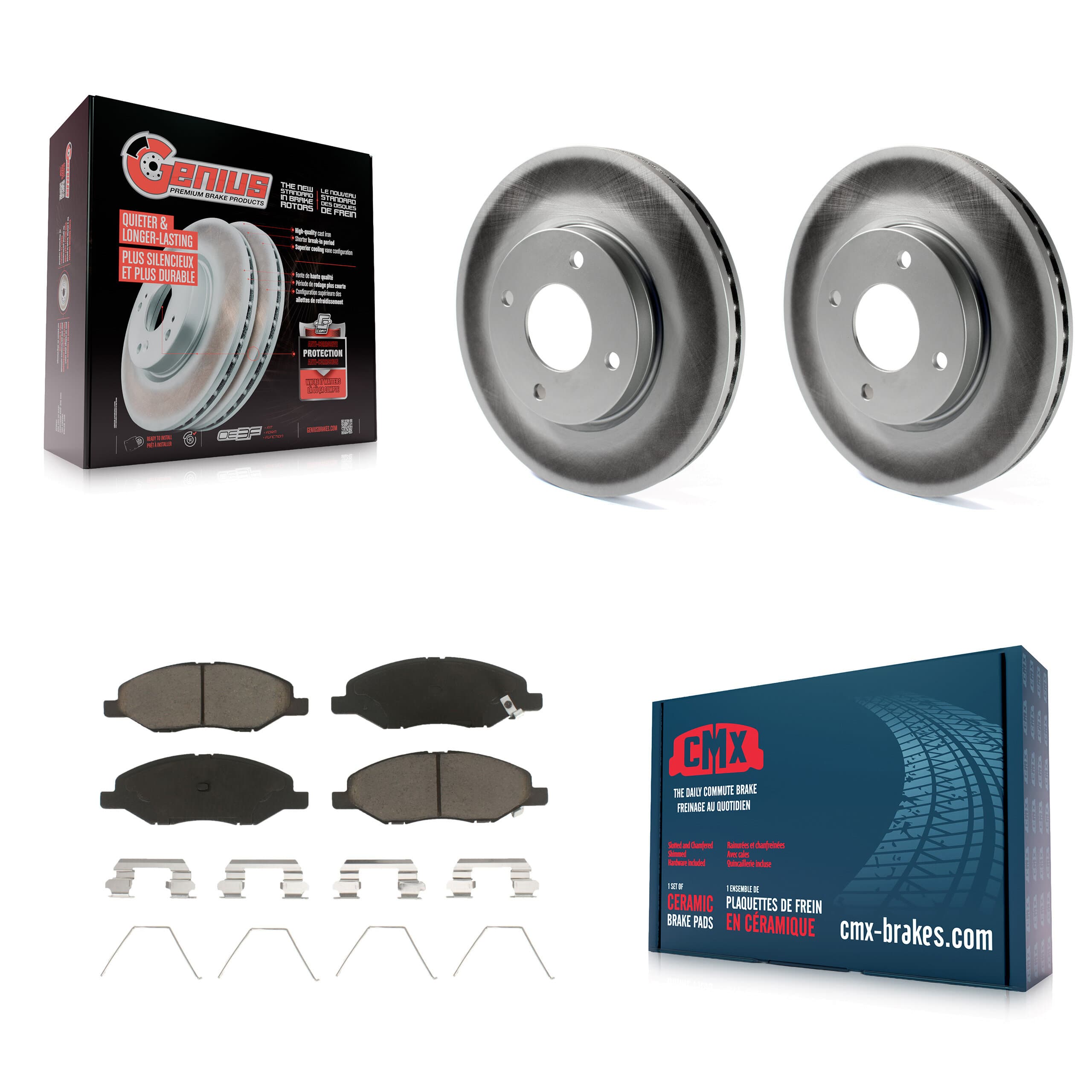 Transit Auto - KGC-100436 - Front Disc Brake Kits image 1