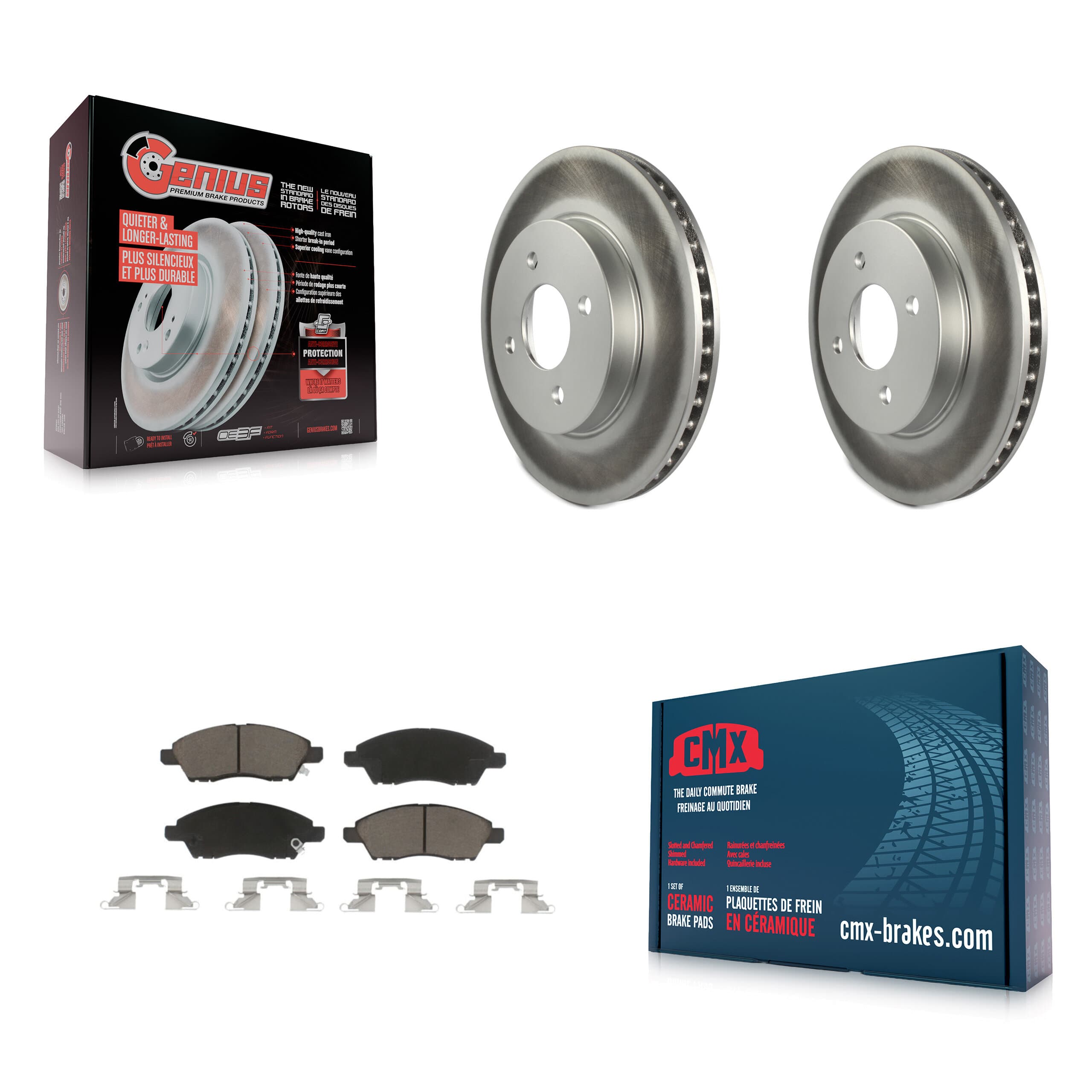 Transit Auto - KGC-100437 - Front Disc Brake Kits image 1