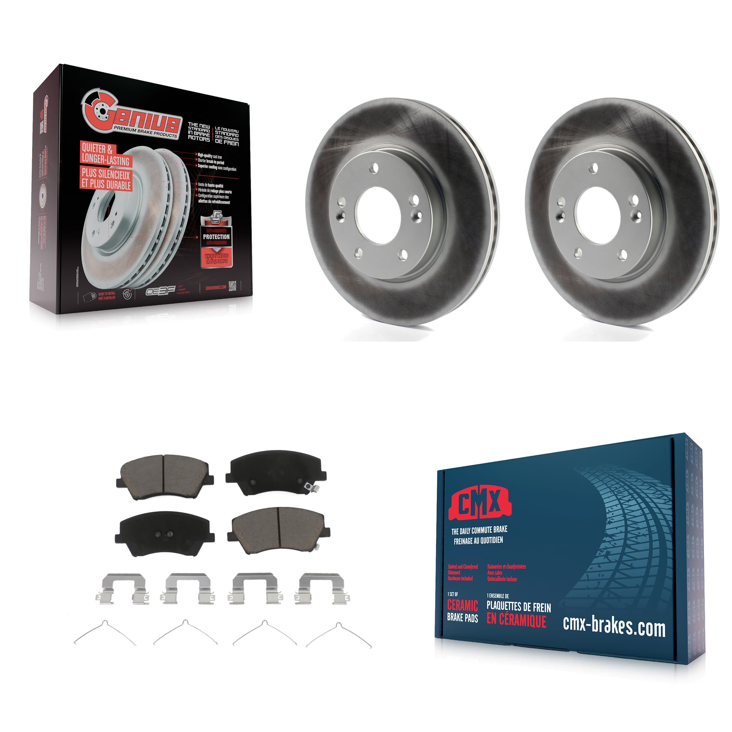 Transit Auto - KGC-100444 - Front Disc Brake Kits image 1