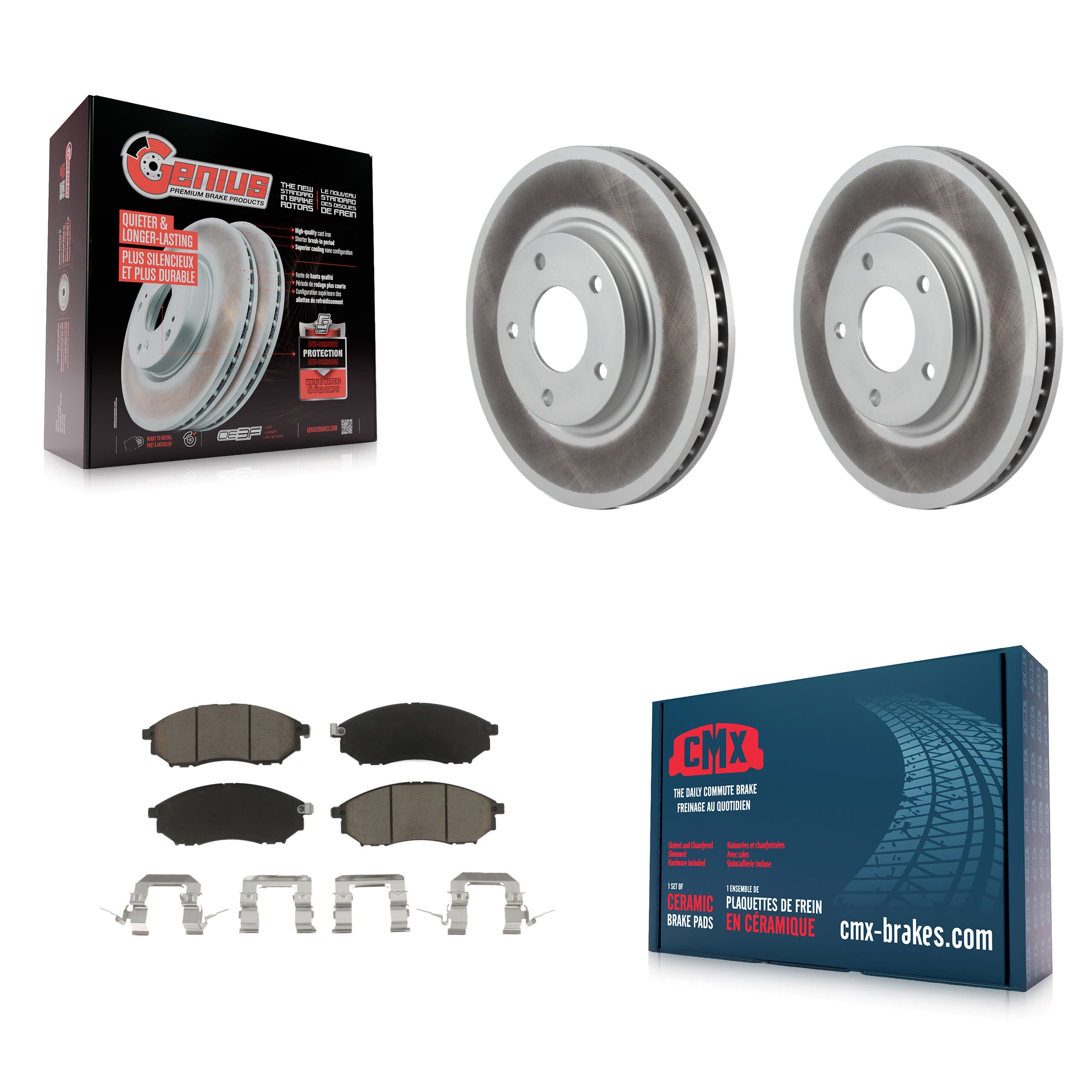 Transit Auto - KGC-100461 - Front Disc Brake Kits image 1