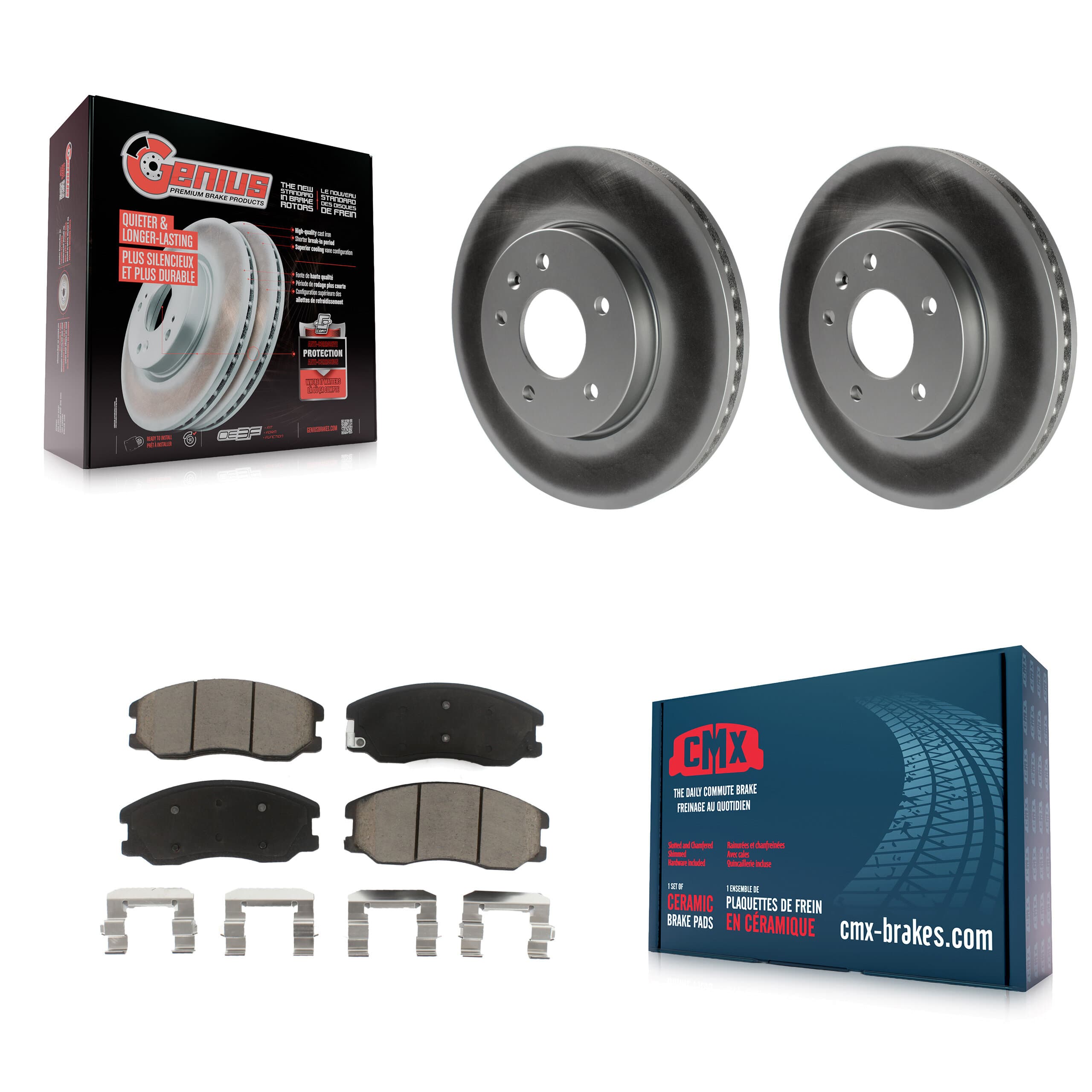Transit Auto - KGC-100471 - Front Disc Brake Kits image 1