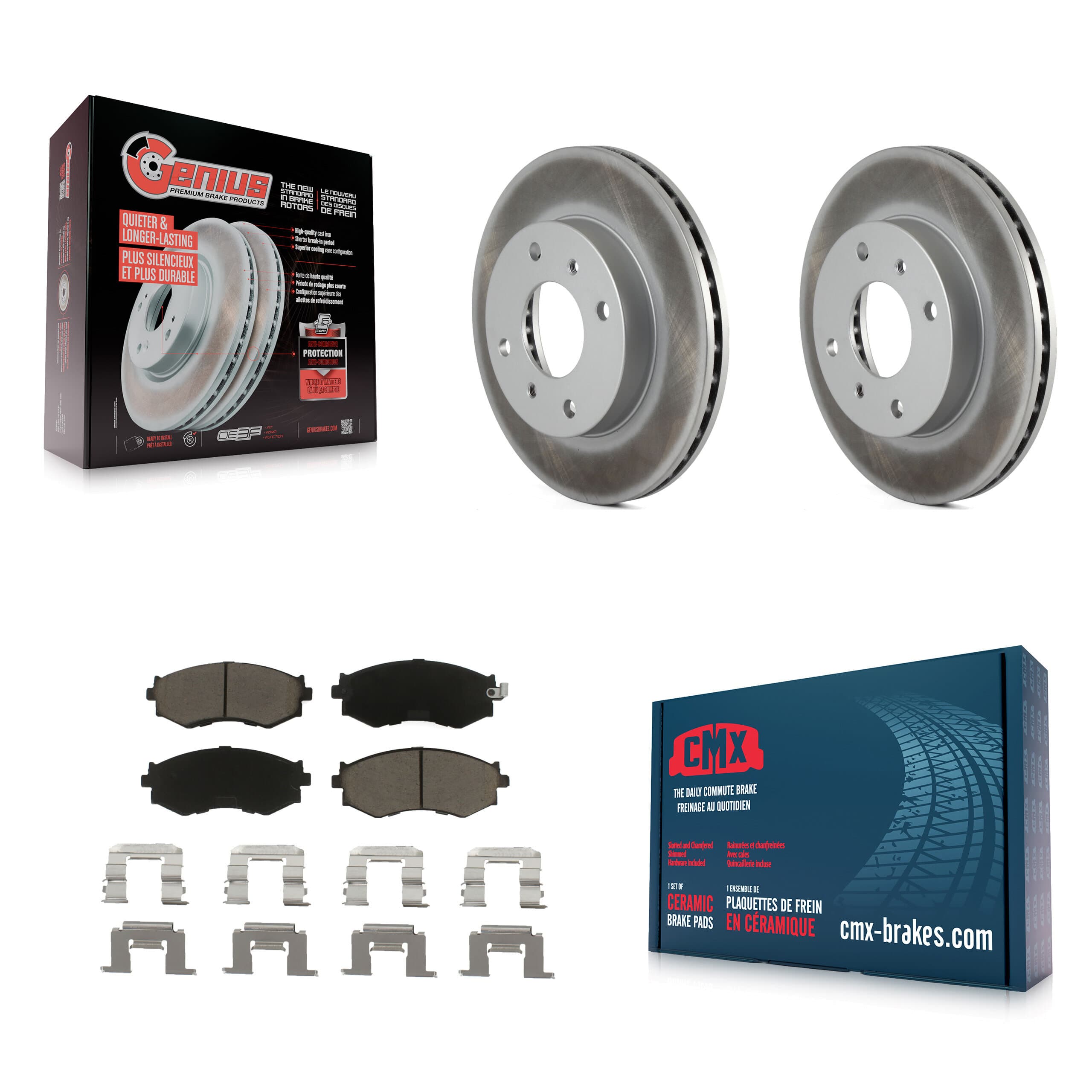 Transit Auto - KGC-100472 - Front Disc Brake Kits image 1