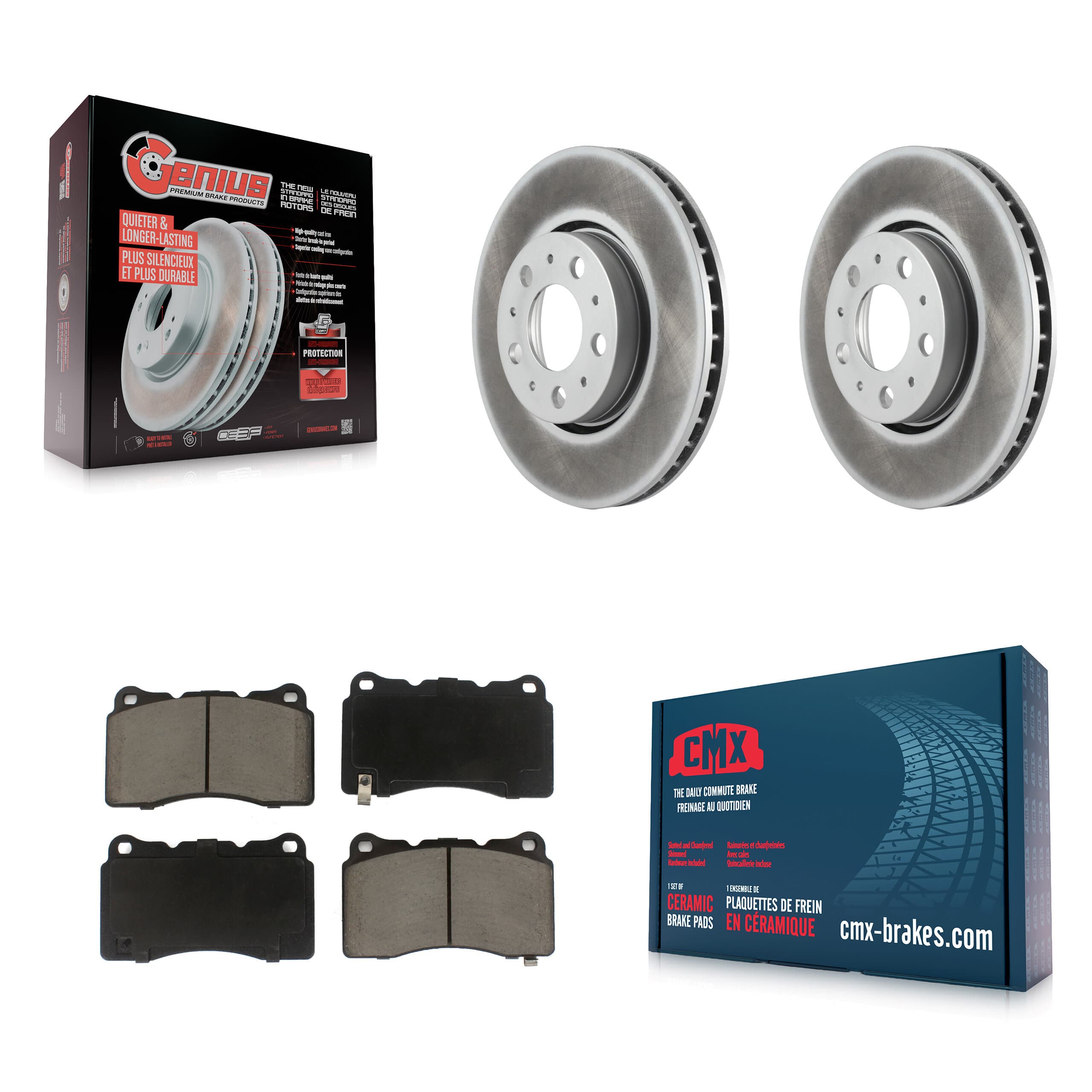 Transit Auto - KGC-100475 - Front Disc Brake Kits image 1
