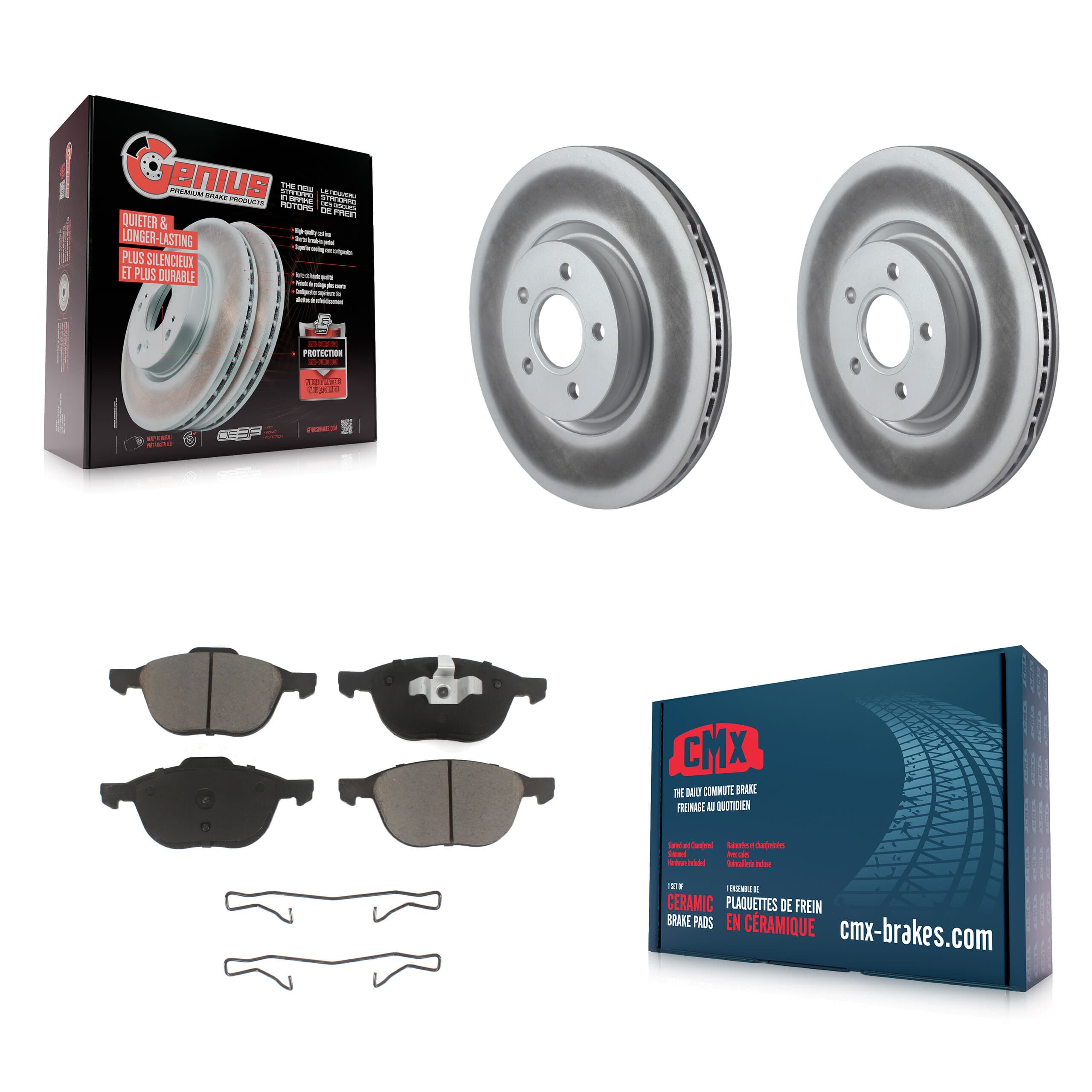 Transit Auto - KGC-100484 - Front Disc Brake Kits image 1