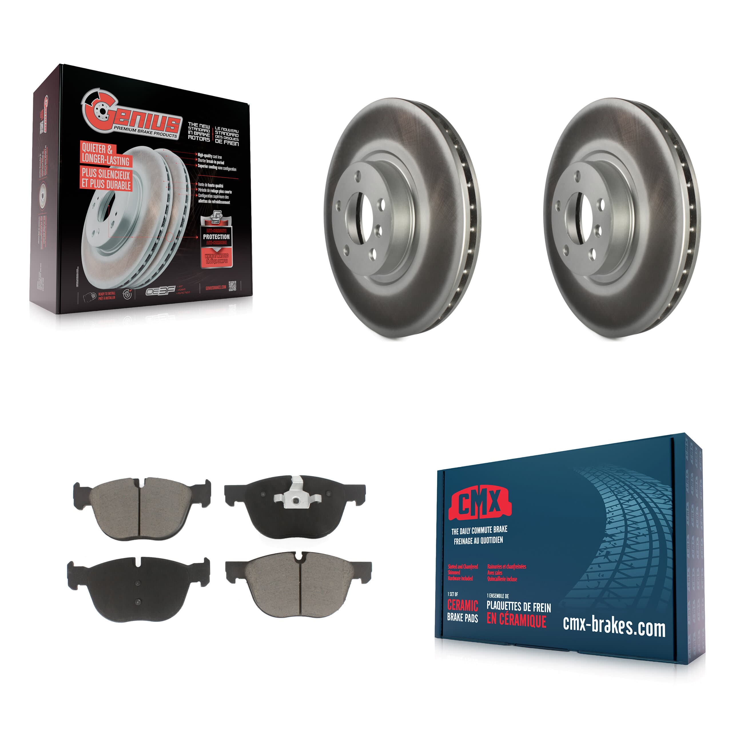 Transit Auto - KGC-100489 - Front Disc Brake Kits image 1
