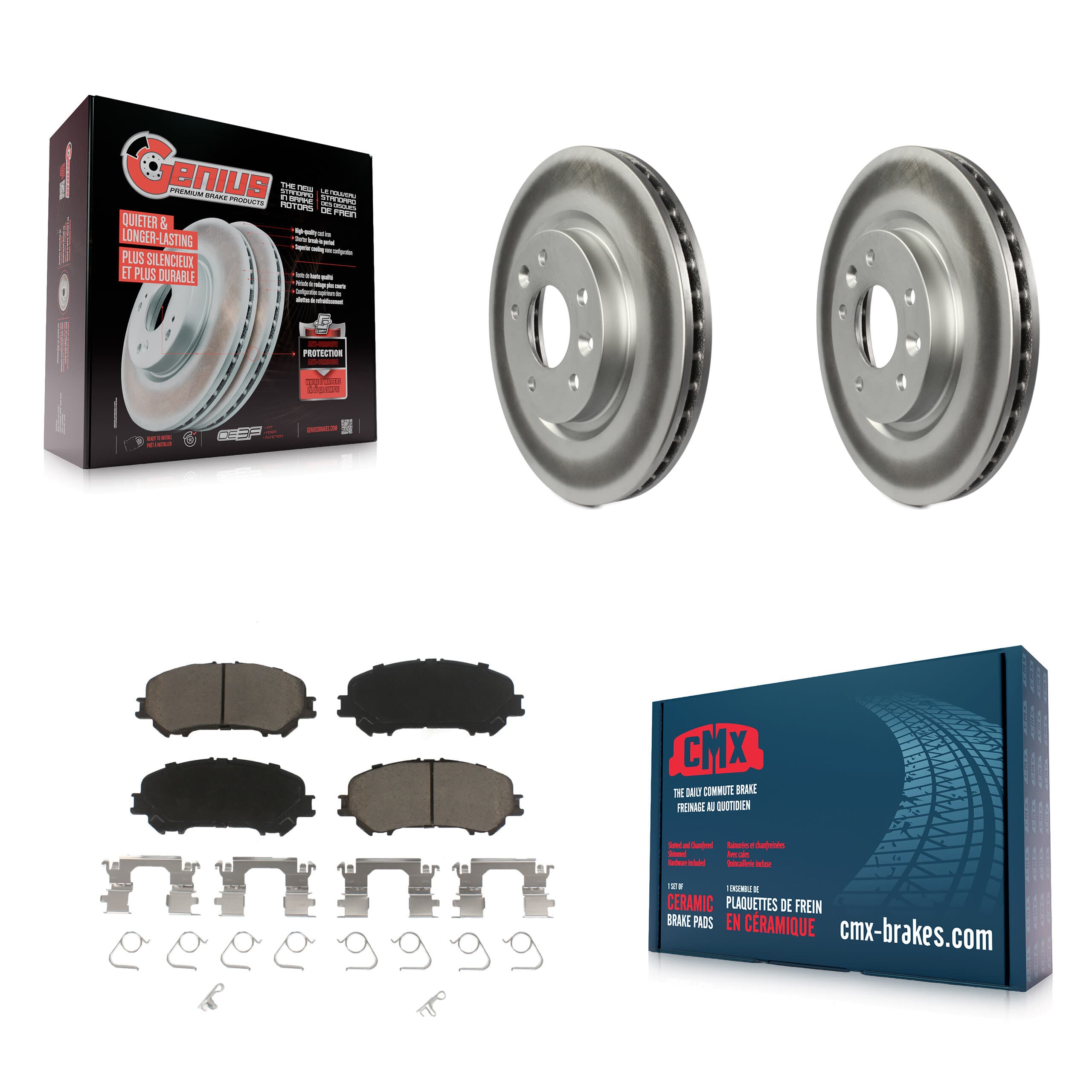 Transit Auto - KGC-100500 - Front Disc Brake Kits image 1