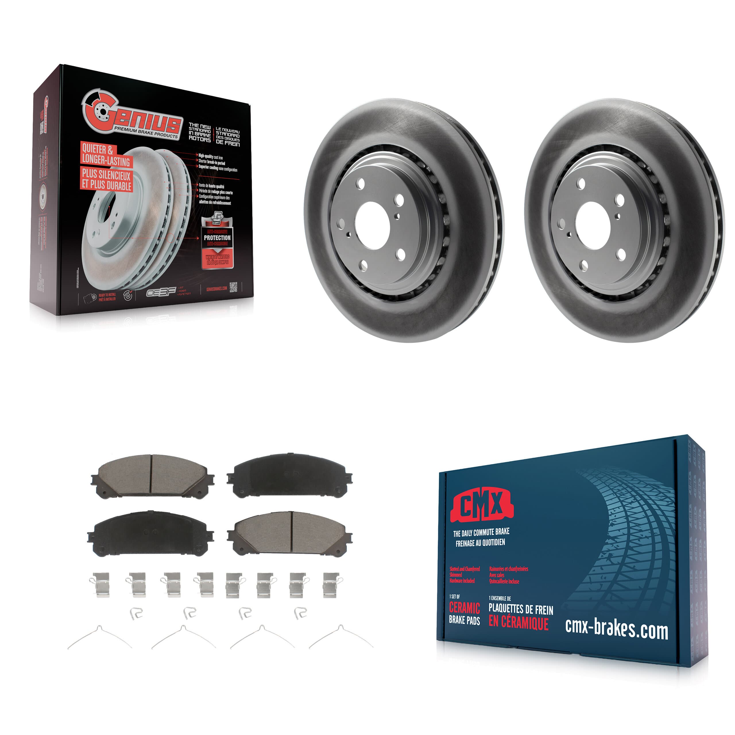 Transit Auto - KGC-100503 - Front Disc Brake Kits image 1