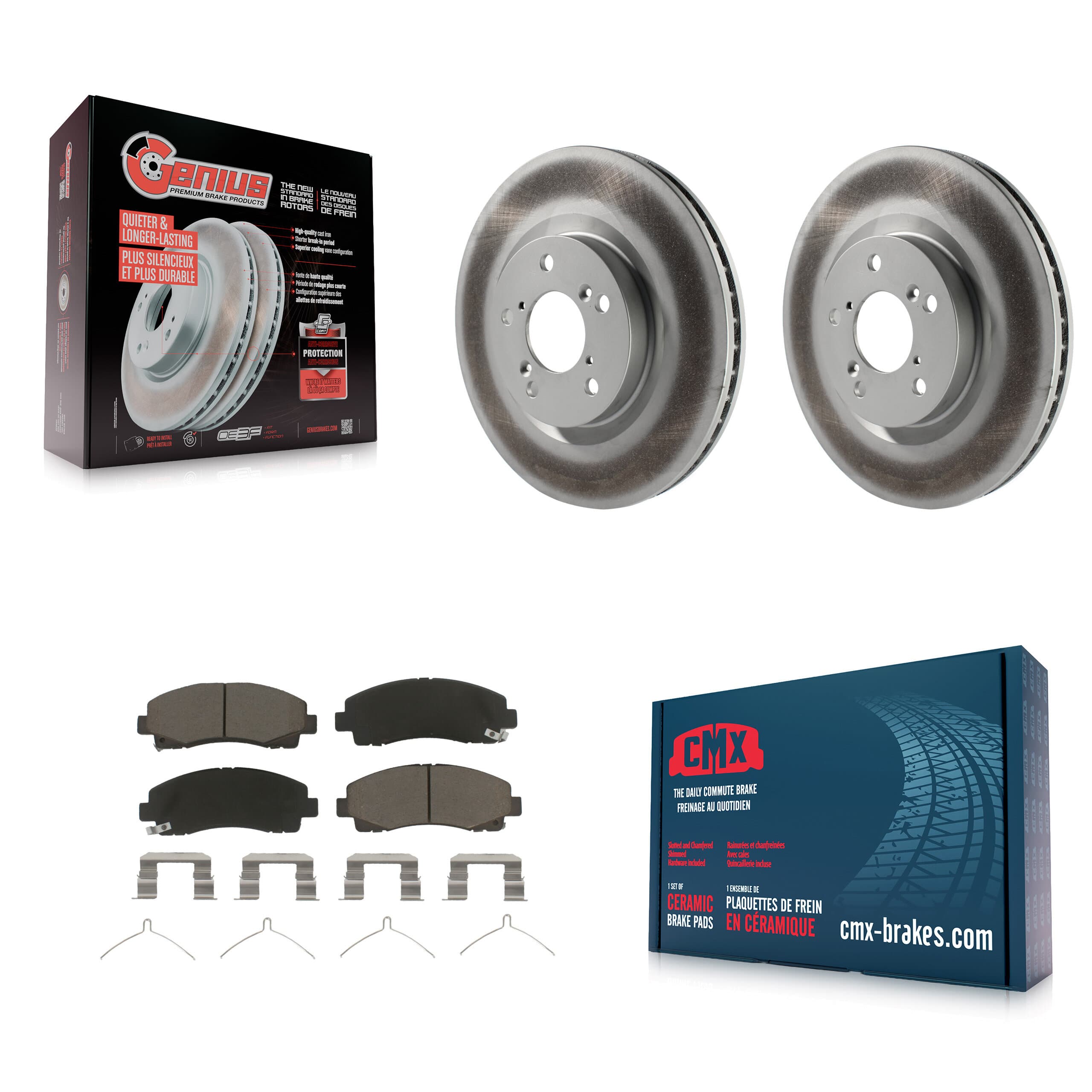 Transit Auto - KGC-100505 - Front Disc Brake Kits image 1