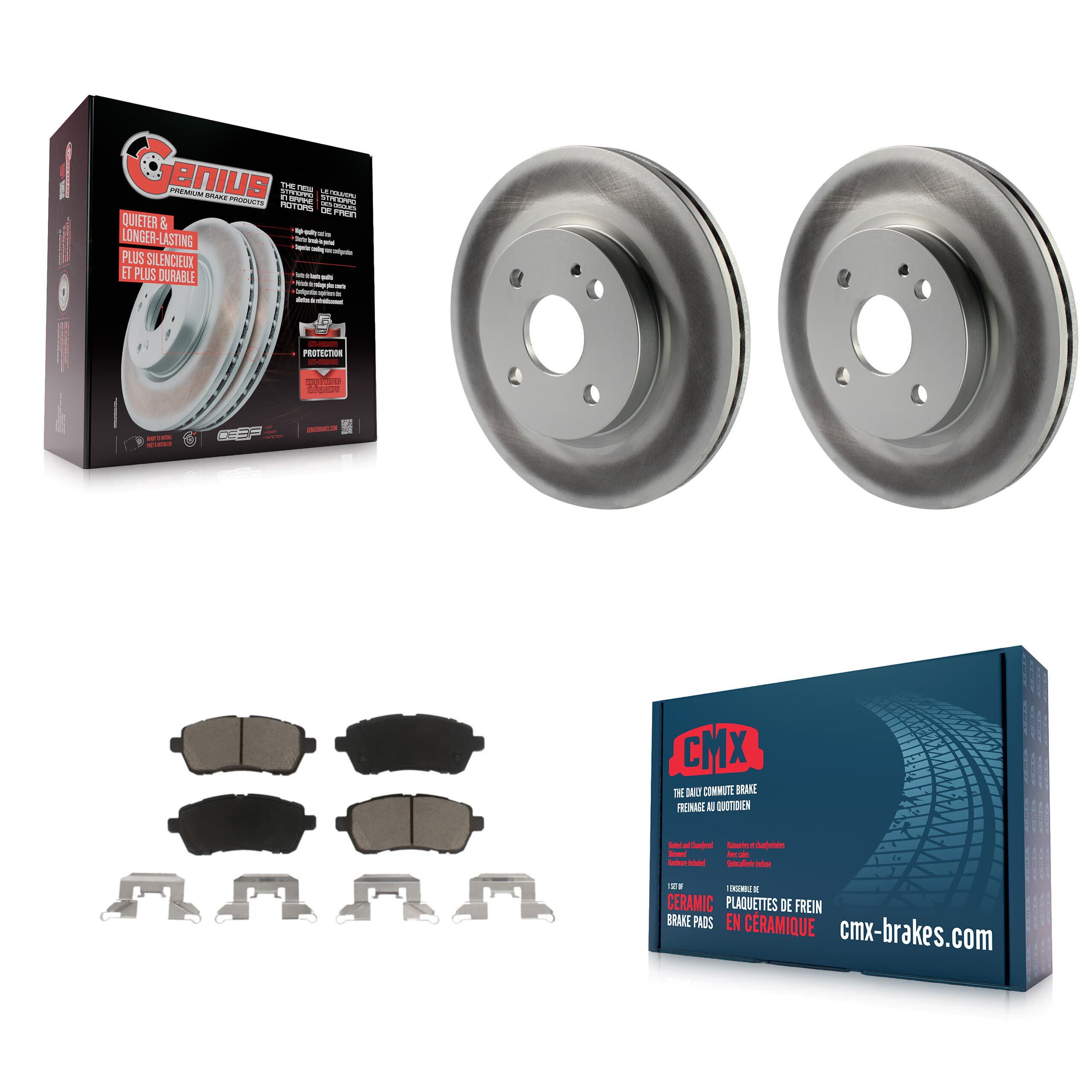 Transit Auto - KGC-100506 - Front Disc Brake Kits image 1