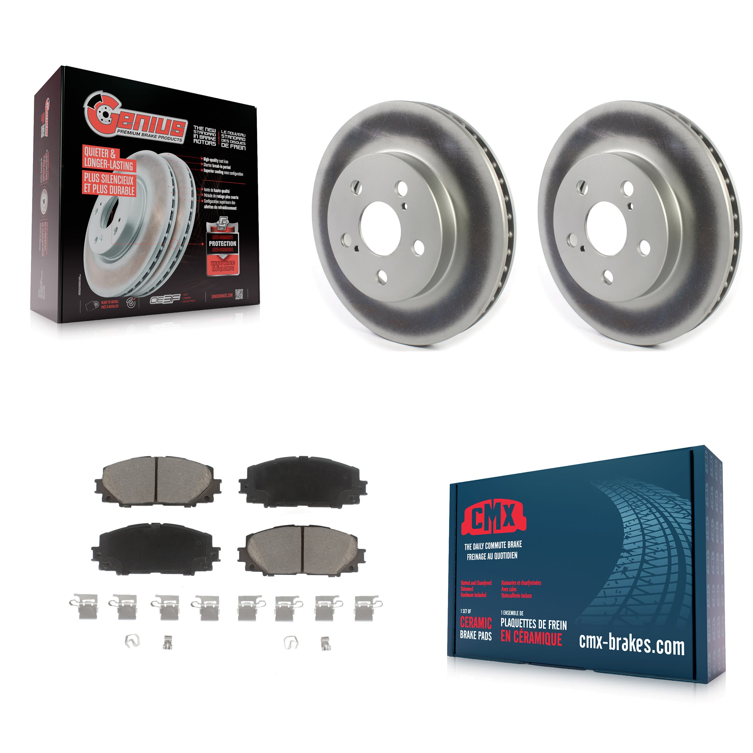 Transit Auto - KGC-100510 - Front Disc Brake Kits image 1